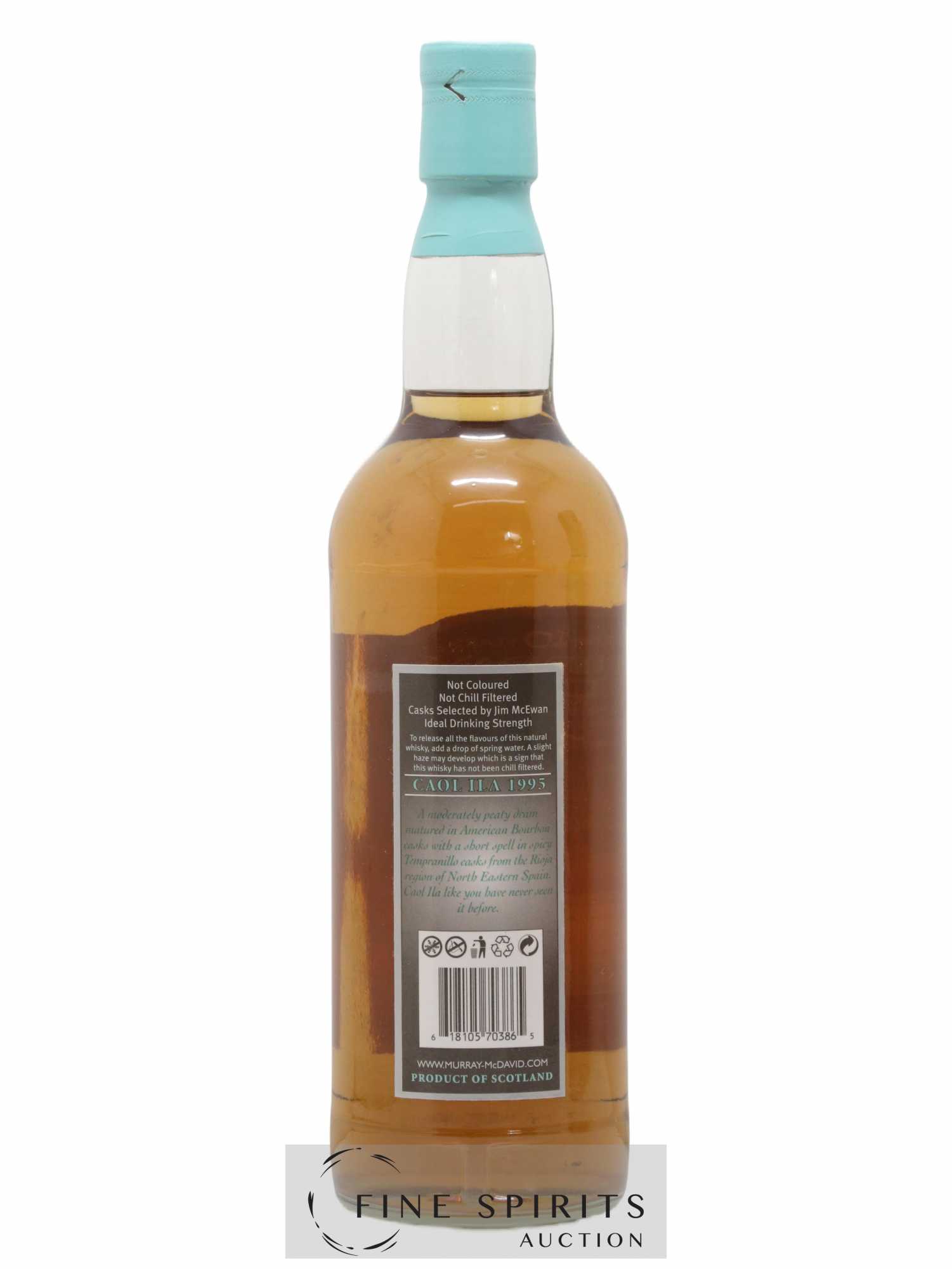 Caol Ila 10 years 1995 Murray Mc David Rioja Casks - One of 1200 - bottled 2005 - Lot de 1 bouteille - 2