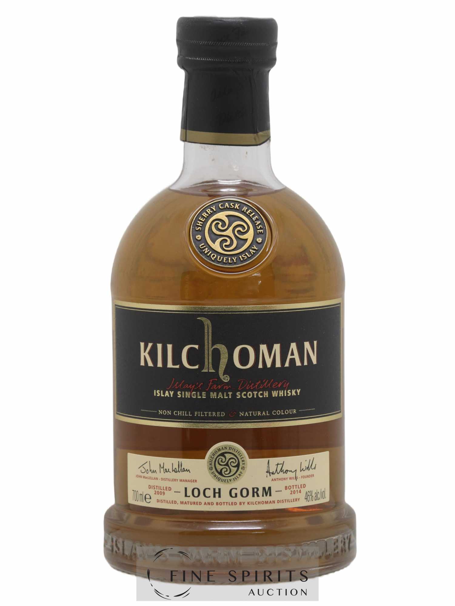 Kilchoman 2009 Of. Loch Gorm Sherry Cask Matured - bottled 2014 - Lot de 1 bouteille - 1