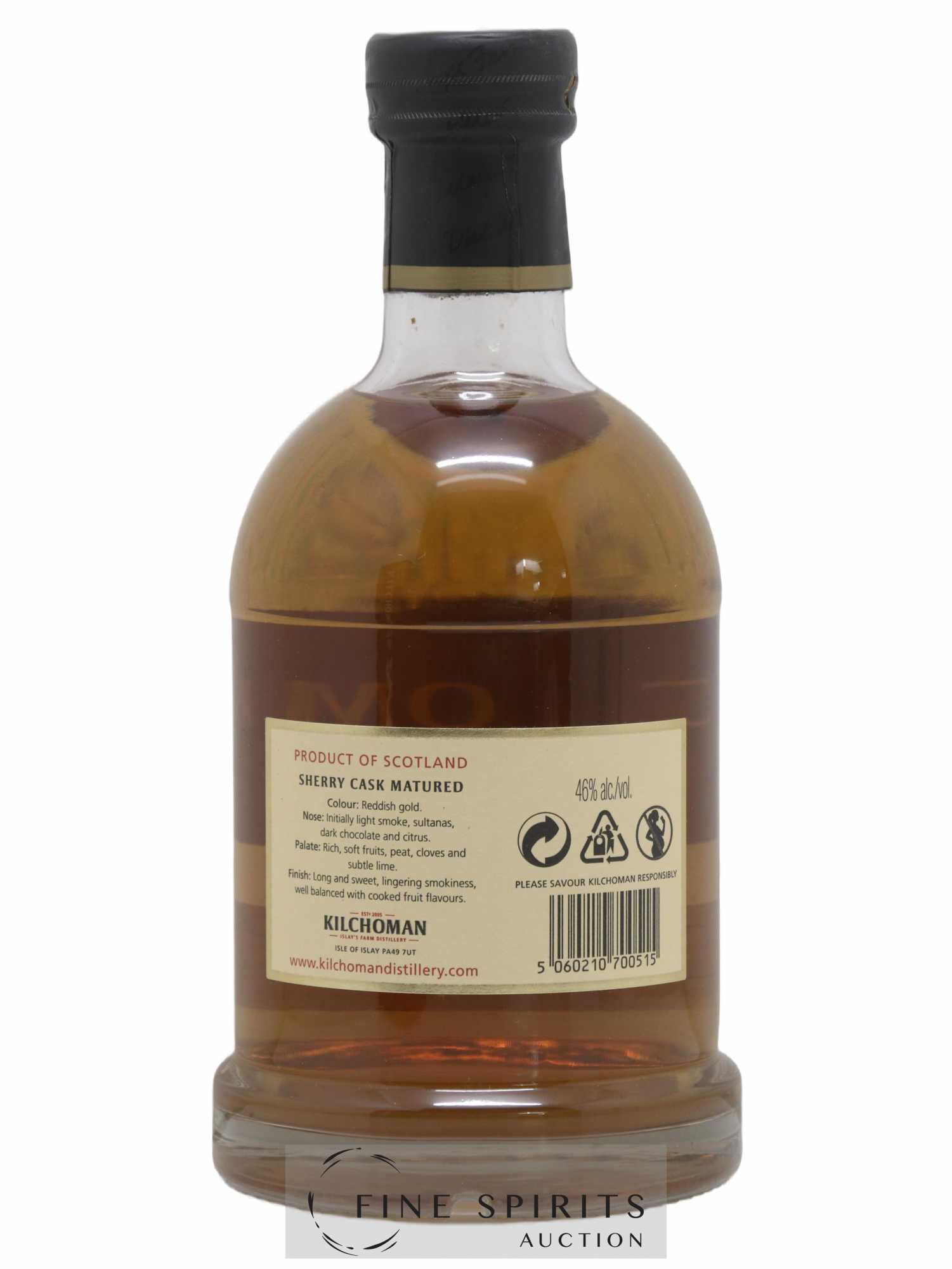 Kilchoman 2009 Of. Loch Gorm Sherry Cask Matured - bottled 2014 - Lot de 1 bouteille - 2