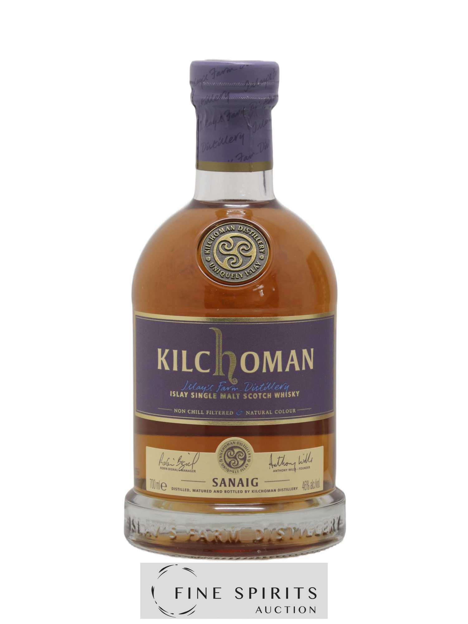 Kilchoman Of. Sanaig - Lot de 1 bouteille - 1