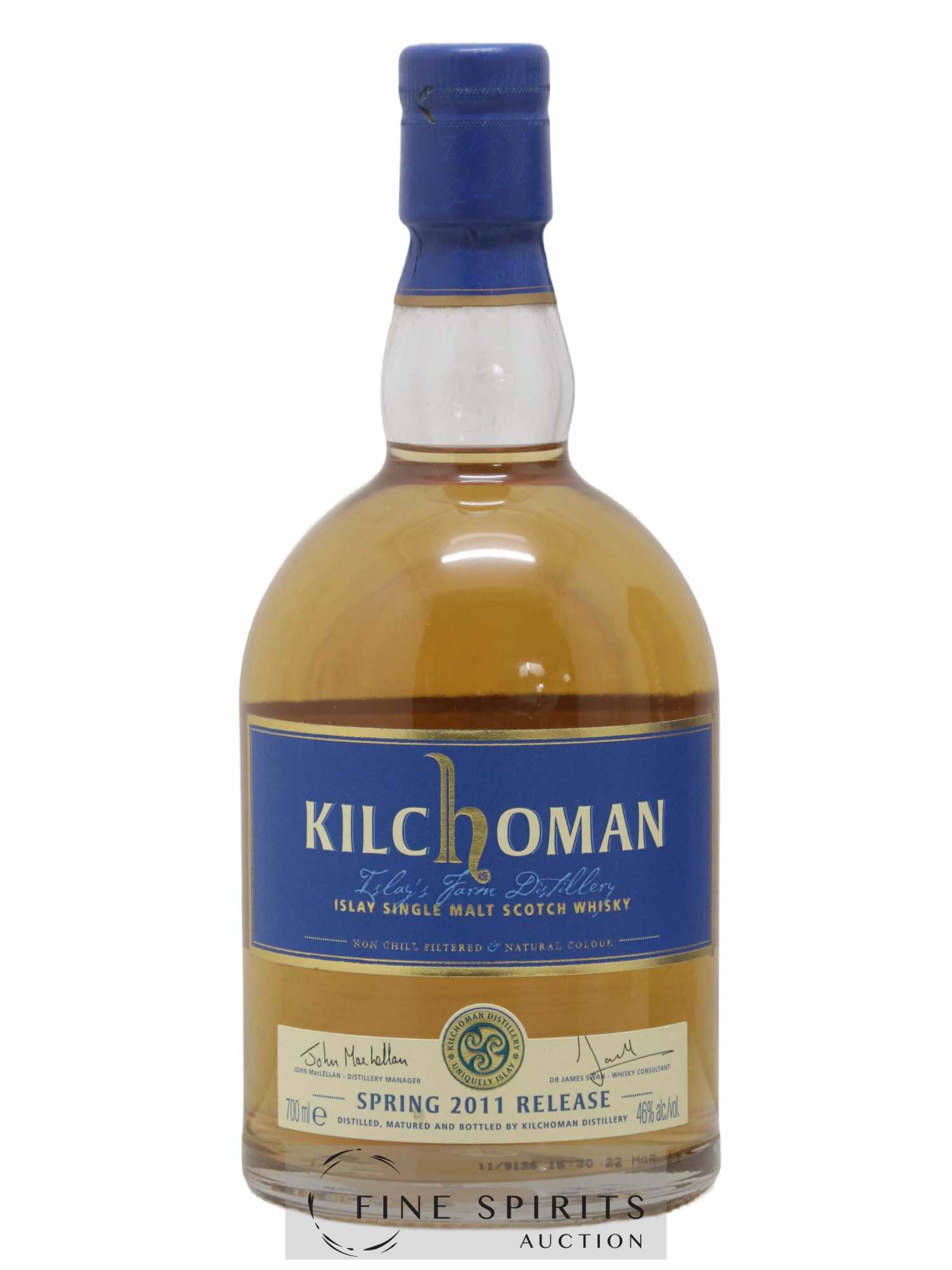 Kilchoman Of. Spring 2011 Release - Posten von 1 Flasche - 1