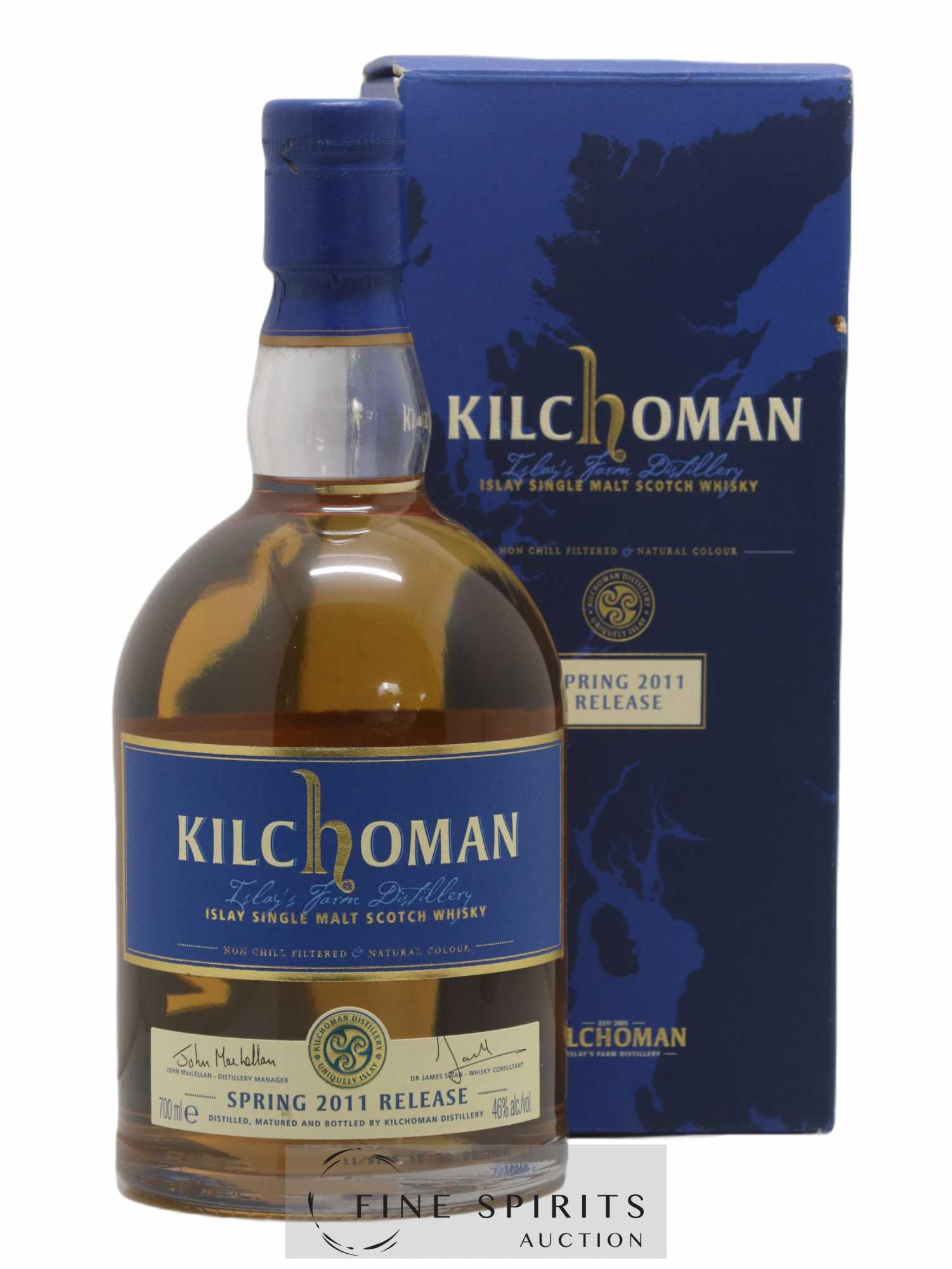 Kilchoman Of. Spring 2011 Release - Posten von 1 Flasche - 0