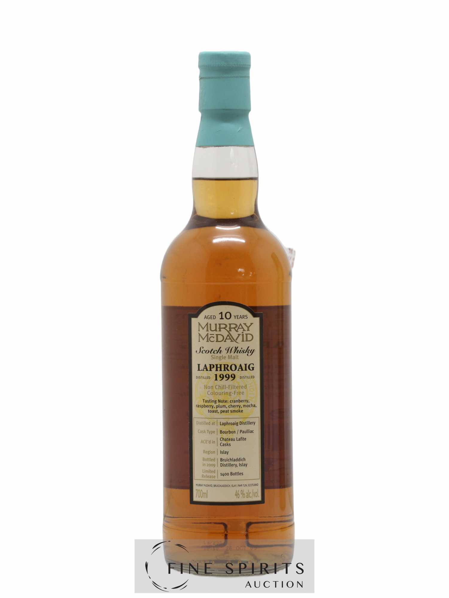 Laphroaig 10 years 1999 Murray Mc David Ace'd in Château Lafite Casks - One of 1400 - Lot de 1 bouteille - 1
