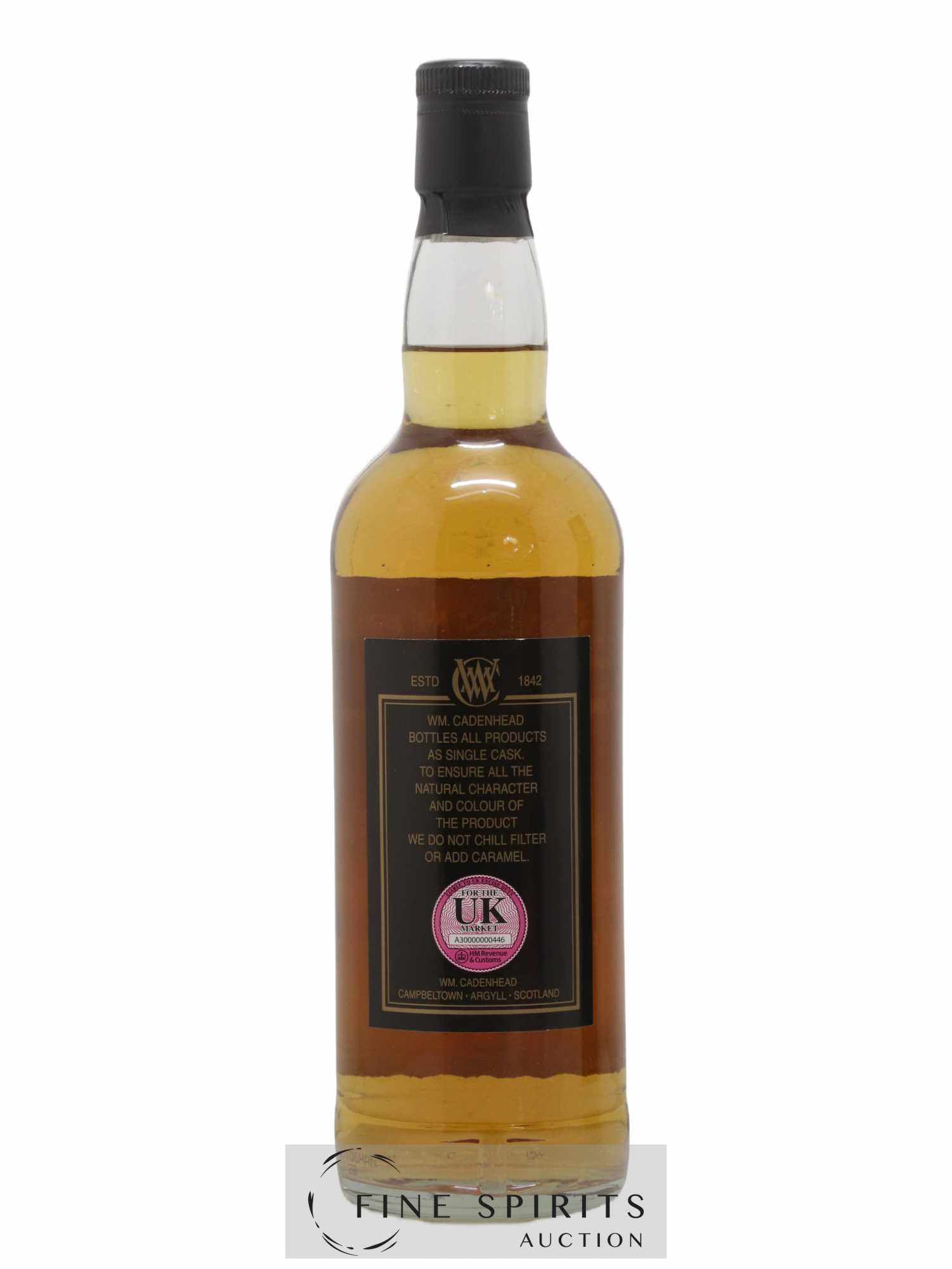 Auchentoshan 23 years 1992 Cadenhead's Cask Strength Bourbon Barrel - One of 192 - bottled 2016 Authentic Collection - Lot de 1 bouteille - 2