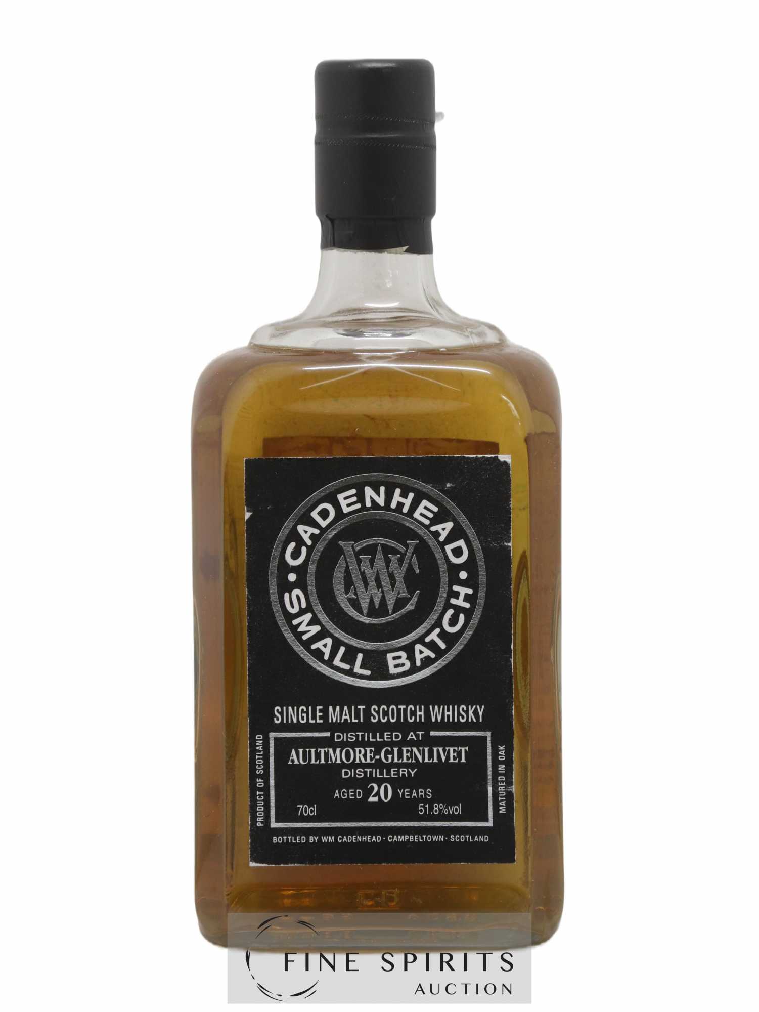 Aultmore-Glenlivet 20 years 1997 Cadenhead's Small Batch One of 450 - bottled 2018 - Posten von 1 Flasche - 1