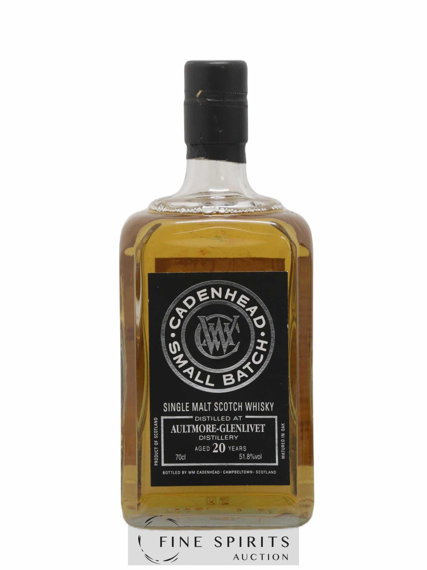 Aultmore-Glenlivet 20 years 1997 Cadenhead's Small Batch One of 450 - bottled 2018 - Lot de 1 bouteille - 1