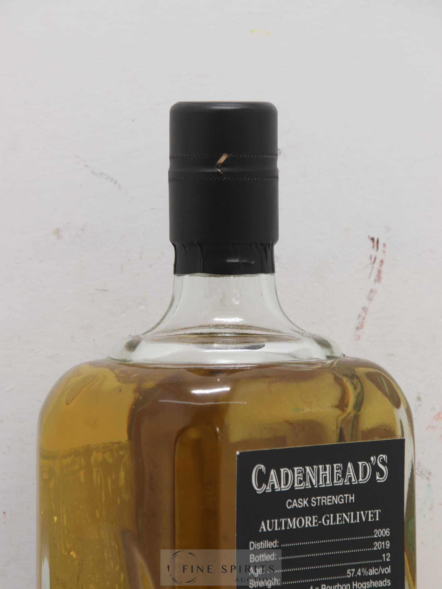 Aultmore-Glenlivet 12 years 2006 Cadenhead's Small Batch One of 1044 - bottled 2019 - Lotto di 1 bottiglia - 3