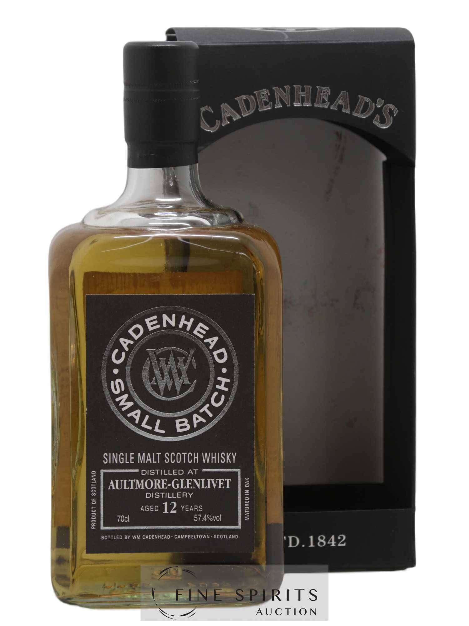 Aultmore-Glenlivet 12 years 2006 Cadenhead's Small Batch One of 1044 - bottled 2019 - Lotto di 1 bottiglia - 0