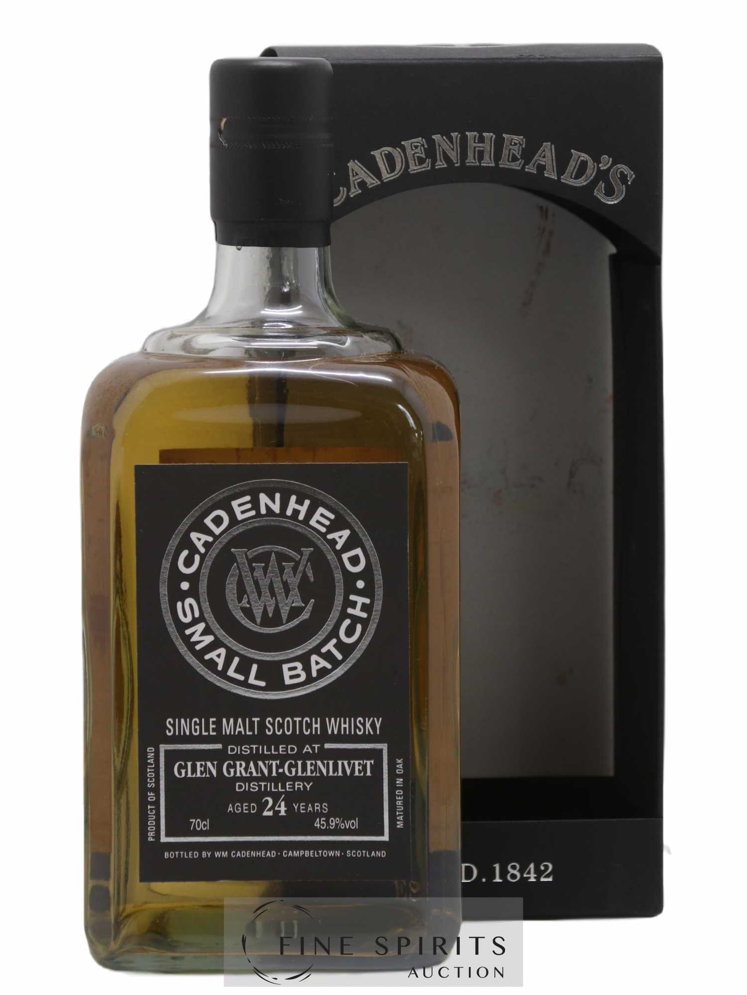 Glen Grant 24 years 1992 Cadenhead's Small Batch One of 300 - bottled 2017 - Lot de 1 bouteille - 0