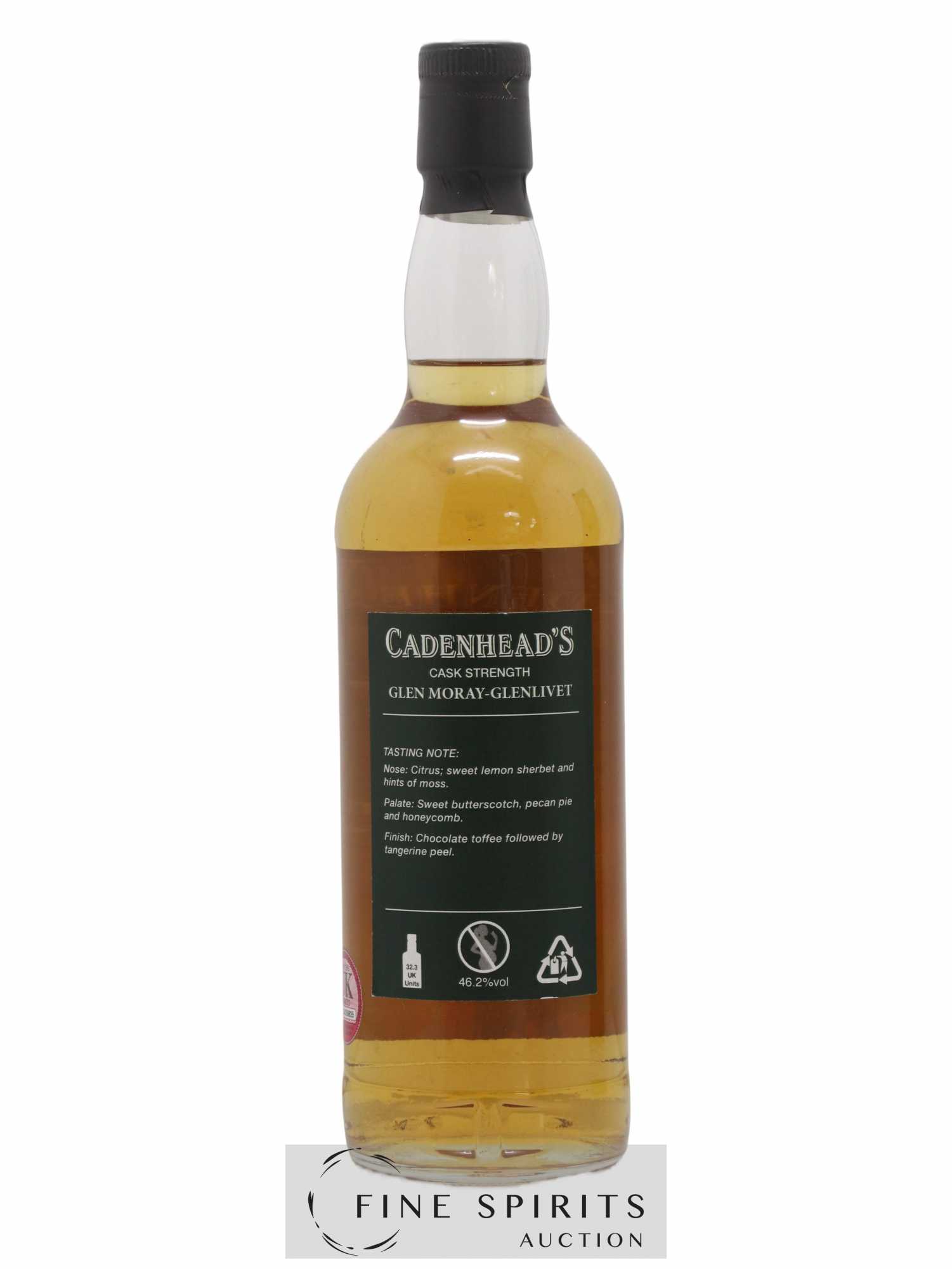 Glen Moray 25 years 1992 Cadenhead's Cask Strength One of 216 - bottled 2018 Authentic Collection - Lot de 1 bouteille - 2