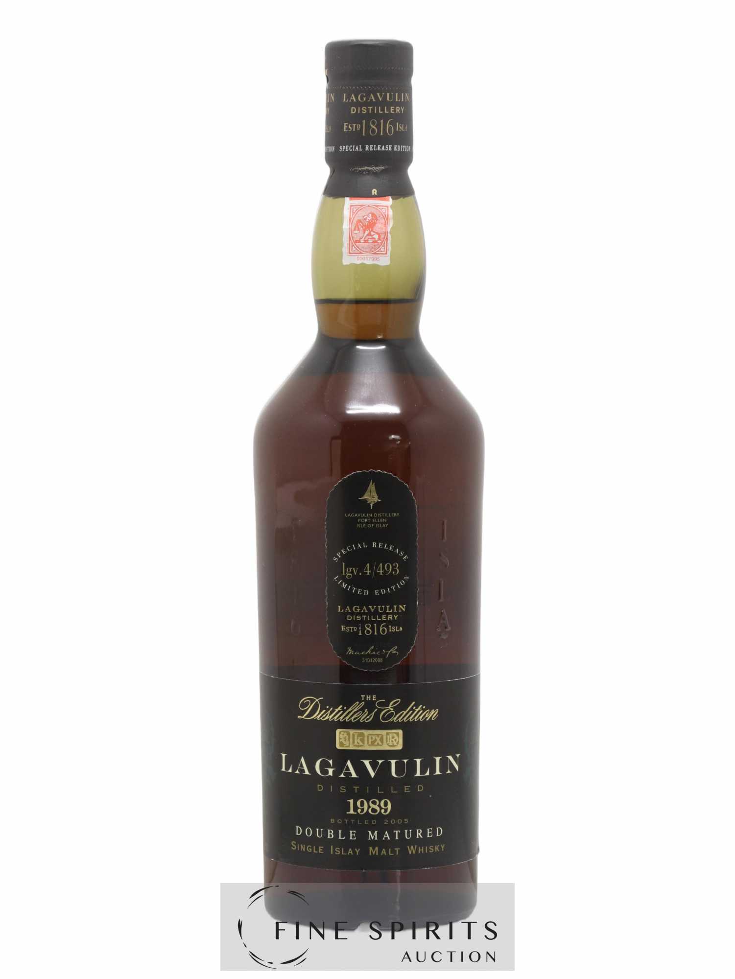 Lagavulin 1989 Of. The Distillers Edition lgv.4-493 - bottled 2005 Special Release - Limited Edition - Posten von 1 Flasche - 1