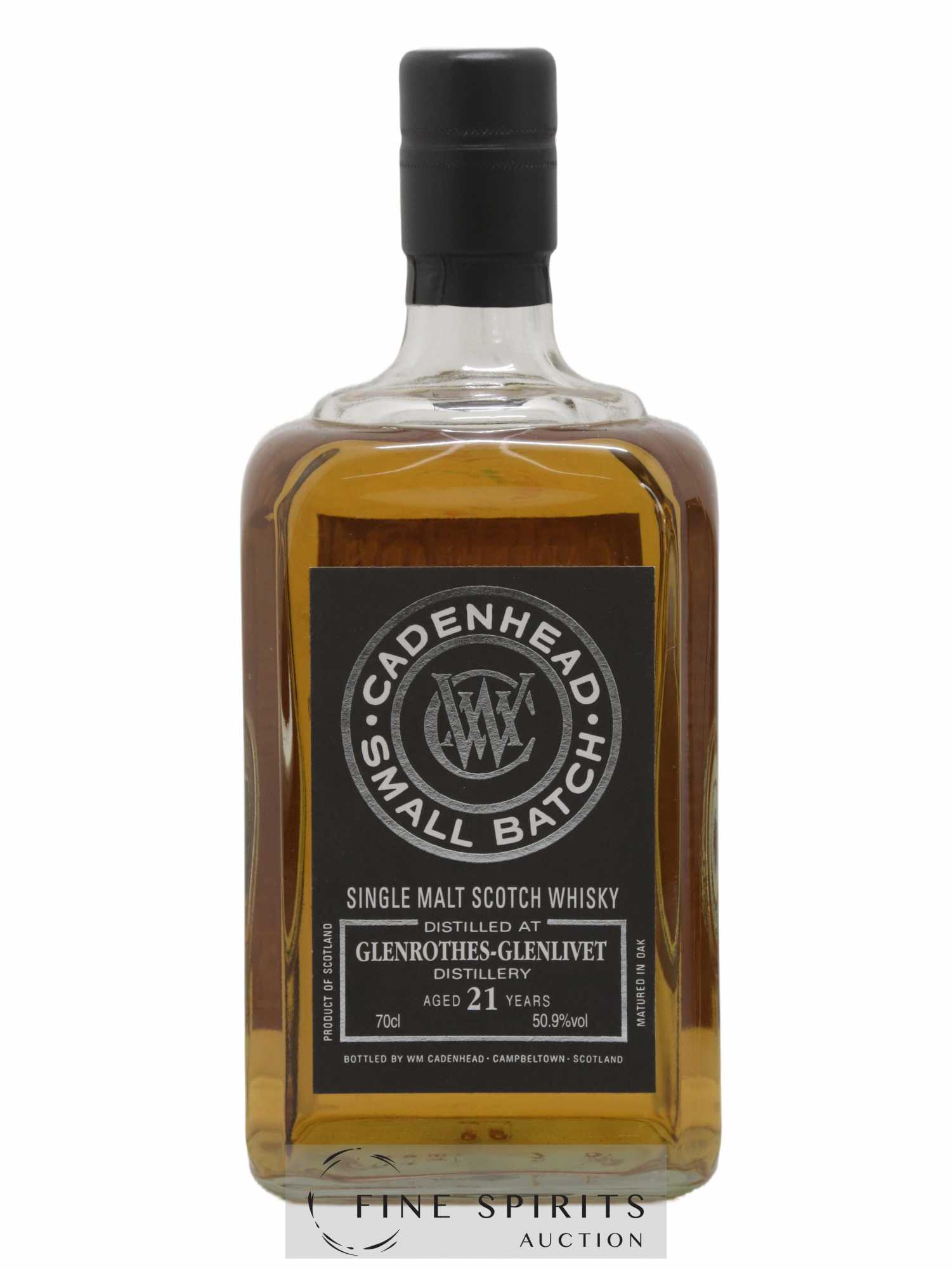 Glenrothes 21 years 1996 Cadenhead's Small Batch One of 990 - bottled 2018 - Lot of 1 bottle - 1