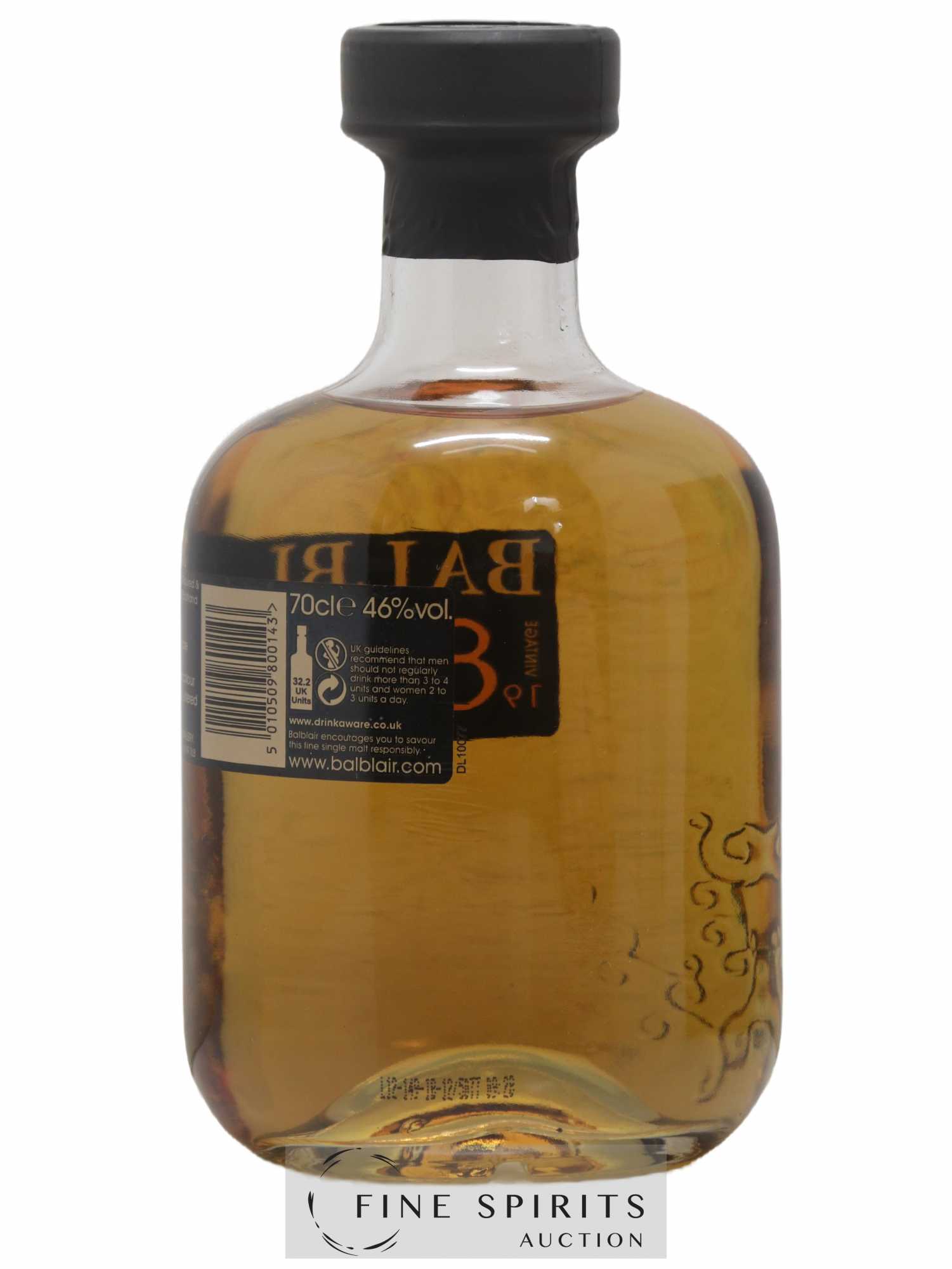 Balblair 1989 Of. 3rd Release - bottled 2012 - Lot de 1 bouteille - 2