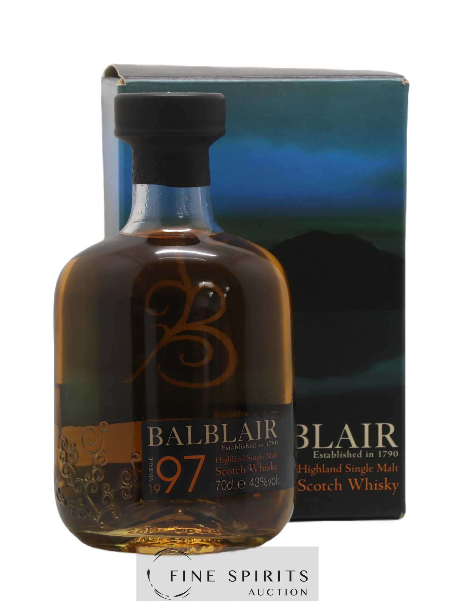 Balblair 1997 Of. bottled 2010 - Lot de 1 bouteille - 0