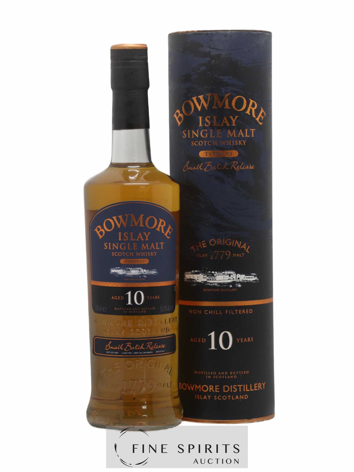 Bowmore 10 years Of. Tempest Small Batch Release n° 1 - bottled 2009 - Lot de 1 bouteille - 0