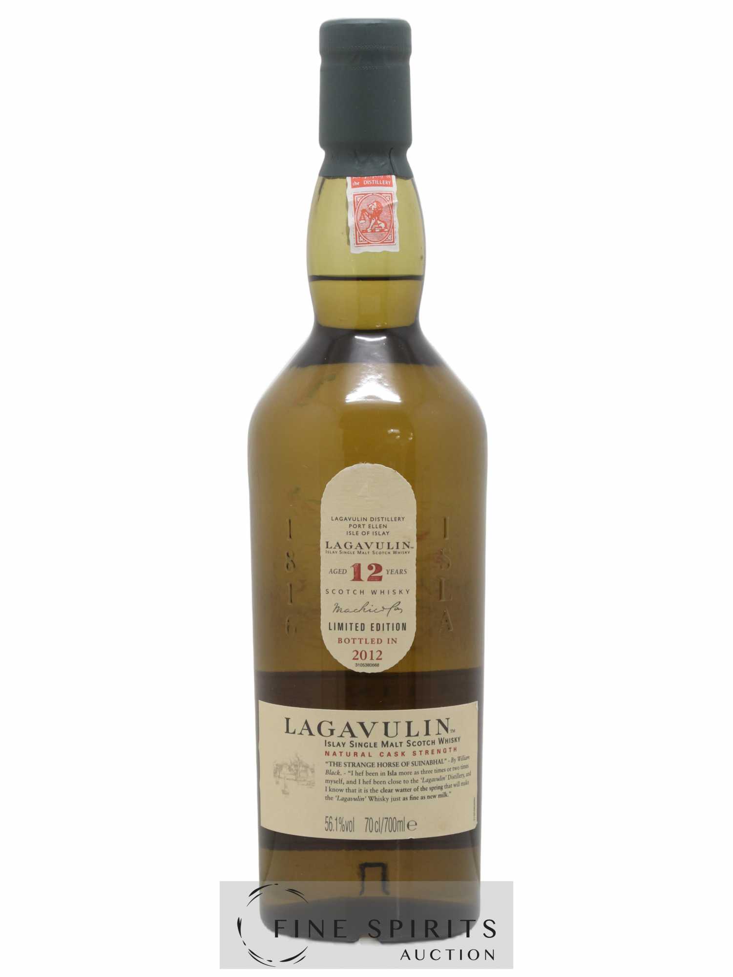 Lagavulin 12 years Of. bottled 2012 Limited Edition - Lotto di 1 bottiglia - 1