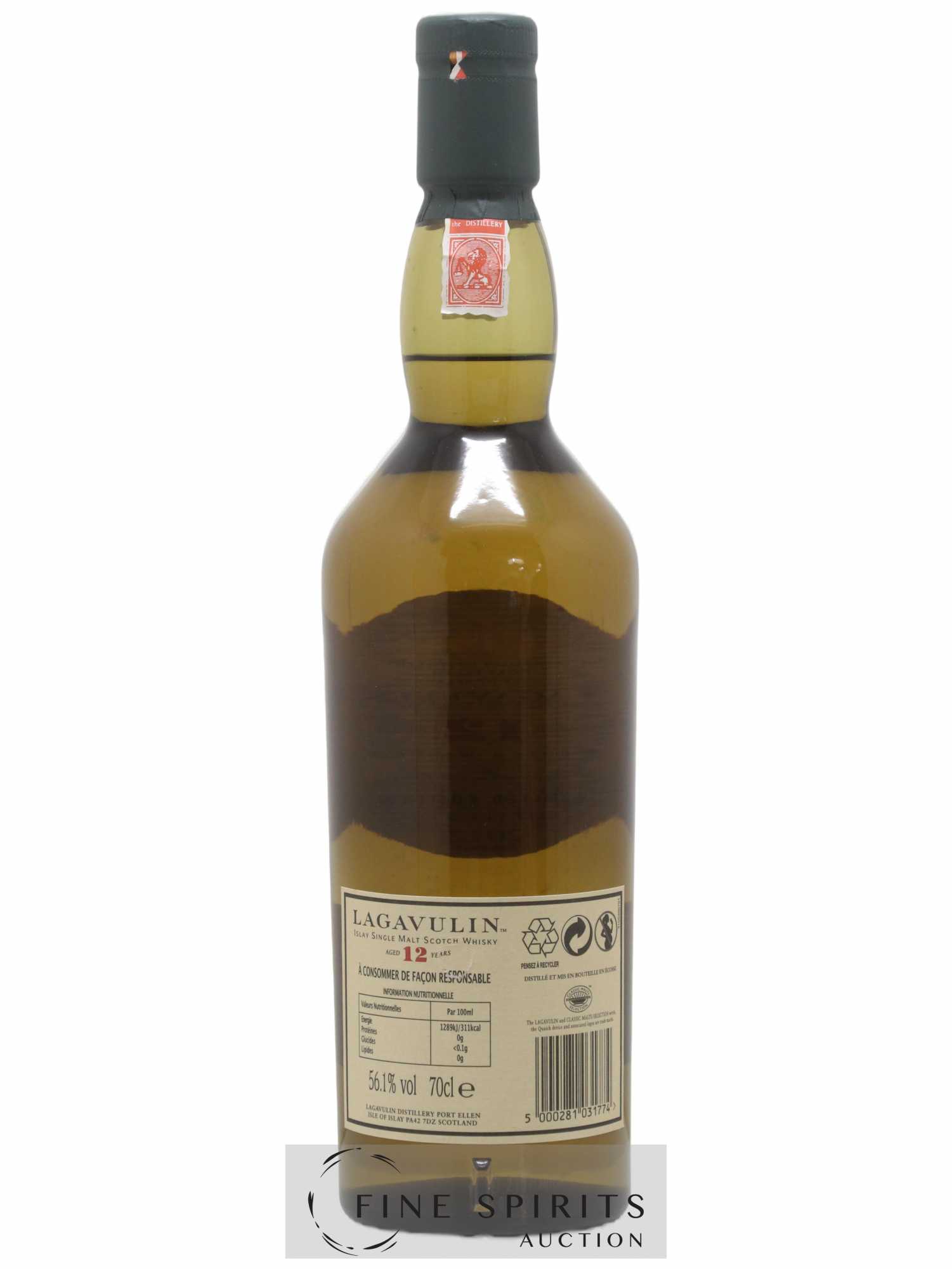 Lagavulin 12 years Of. bottled 2012 Limited Edition - Lotto di 1 bottiglia - 2