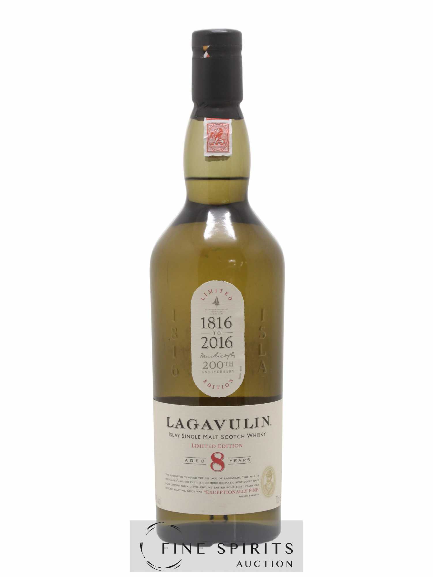 Lagavulin 8 years Of. 200th Anniversary Limited Edition - Lot de 1 bouteille - 1