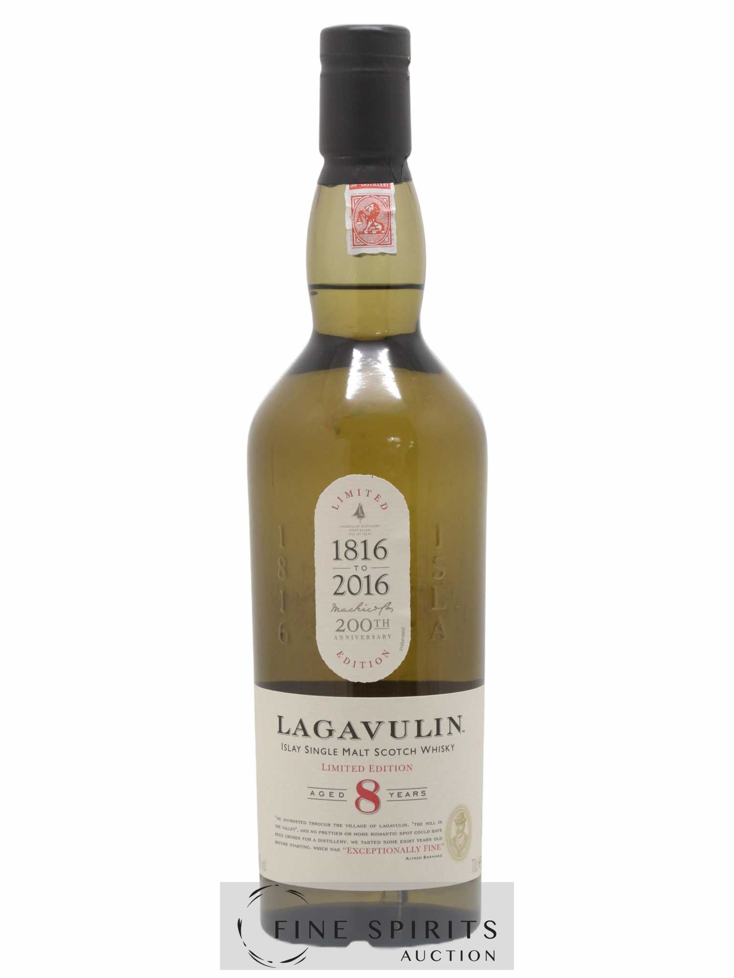 Lagavulin 8 years Of. 200th Anniversary Limited Edition - Lot of 1 bottle - 1