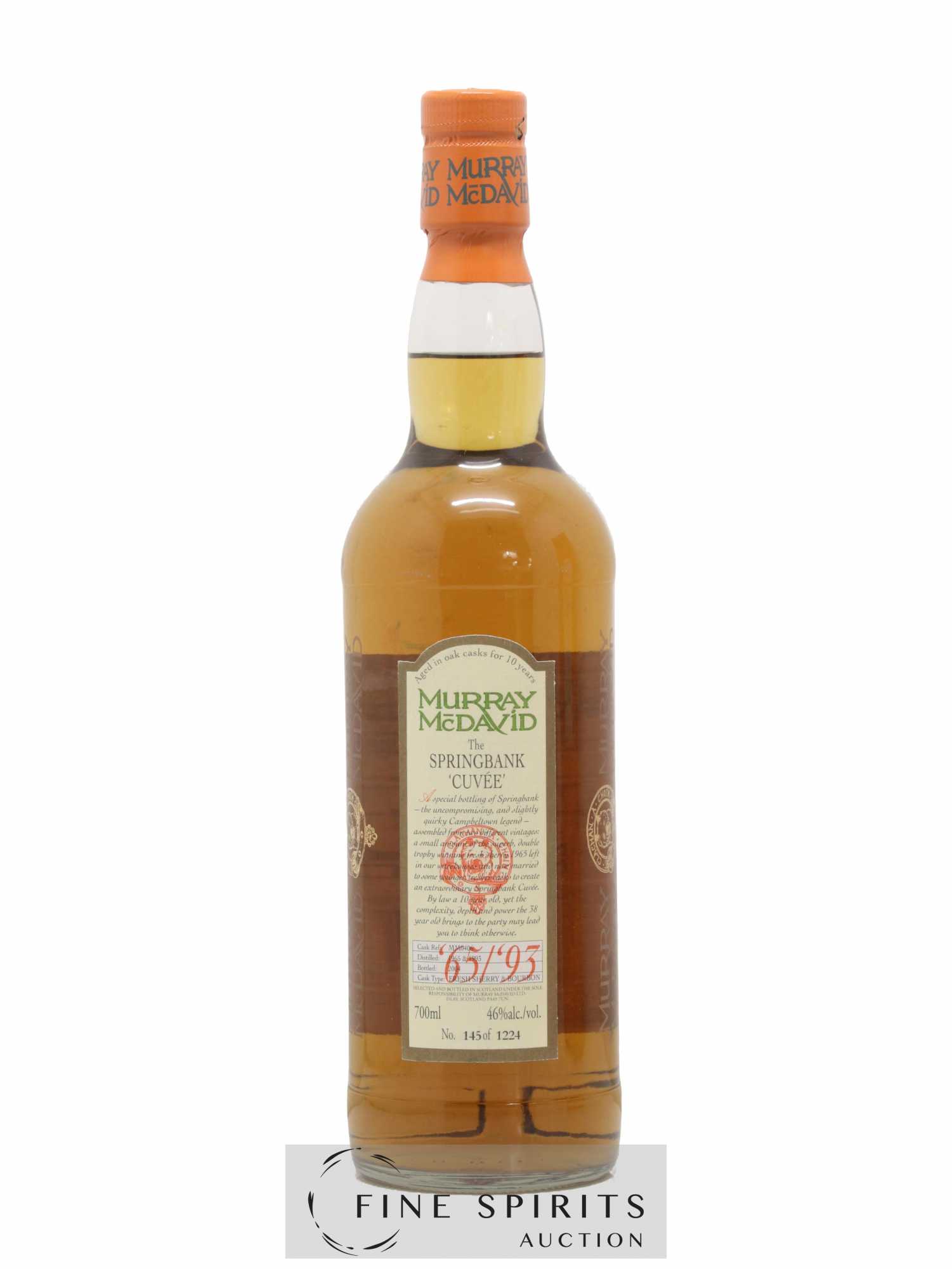 Springbank 10 years Of. Orange Label - Posten von 1 Flasche - 1