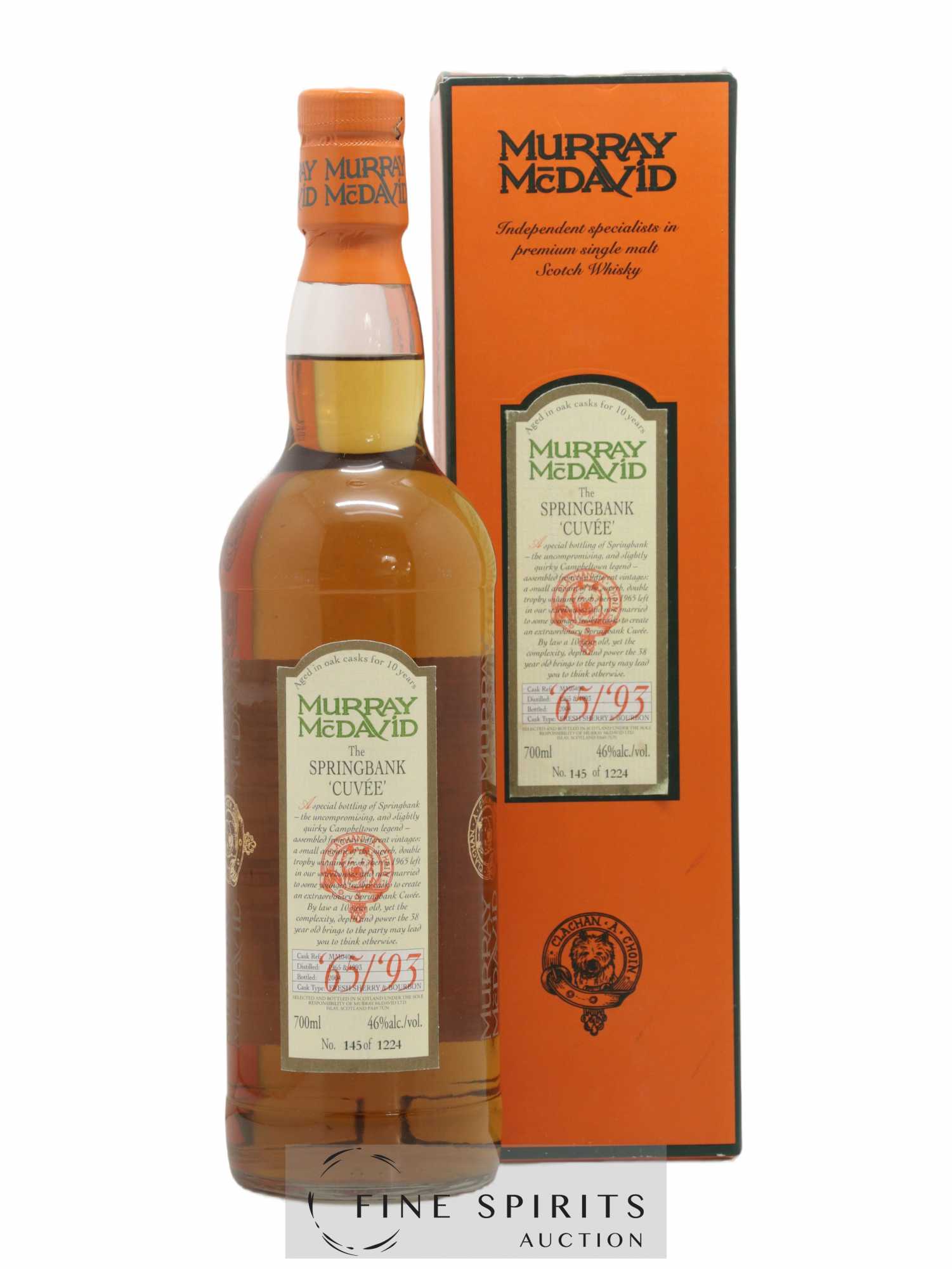 Springbank 10 years Of. Orange Label - Posten von 1 Flasche - 0