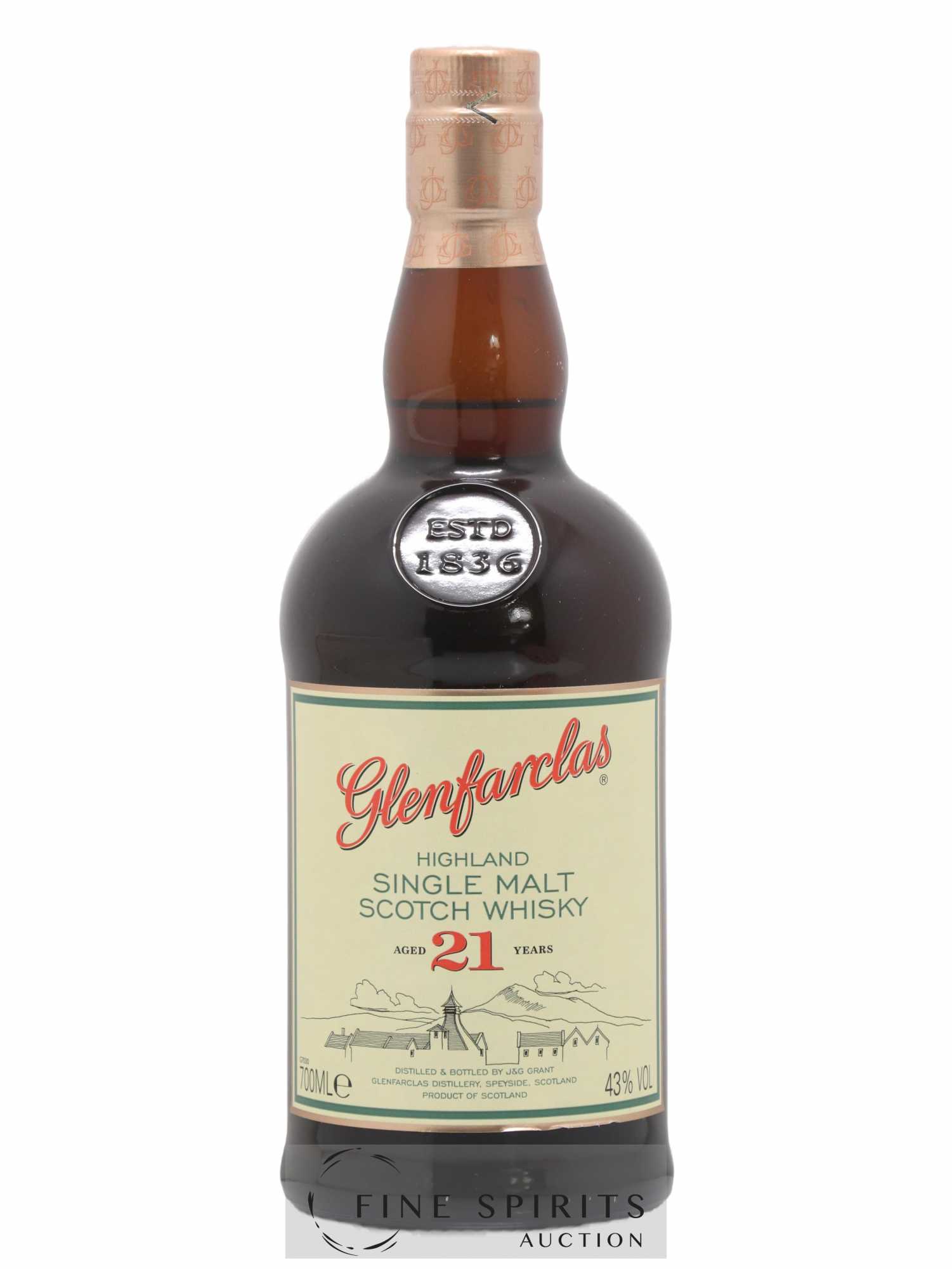 Glenfarclas 21 years Of. - Posten von 1 Flasche - 1