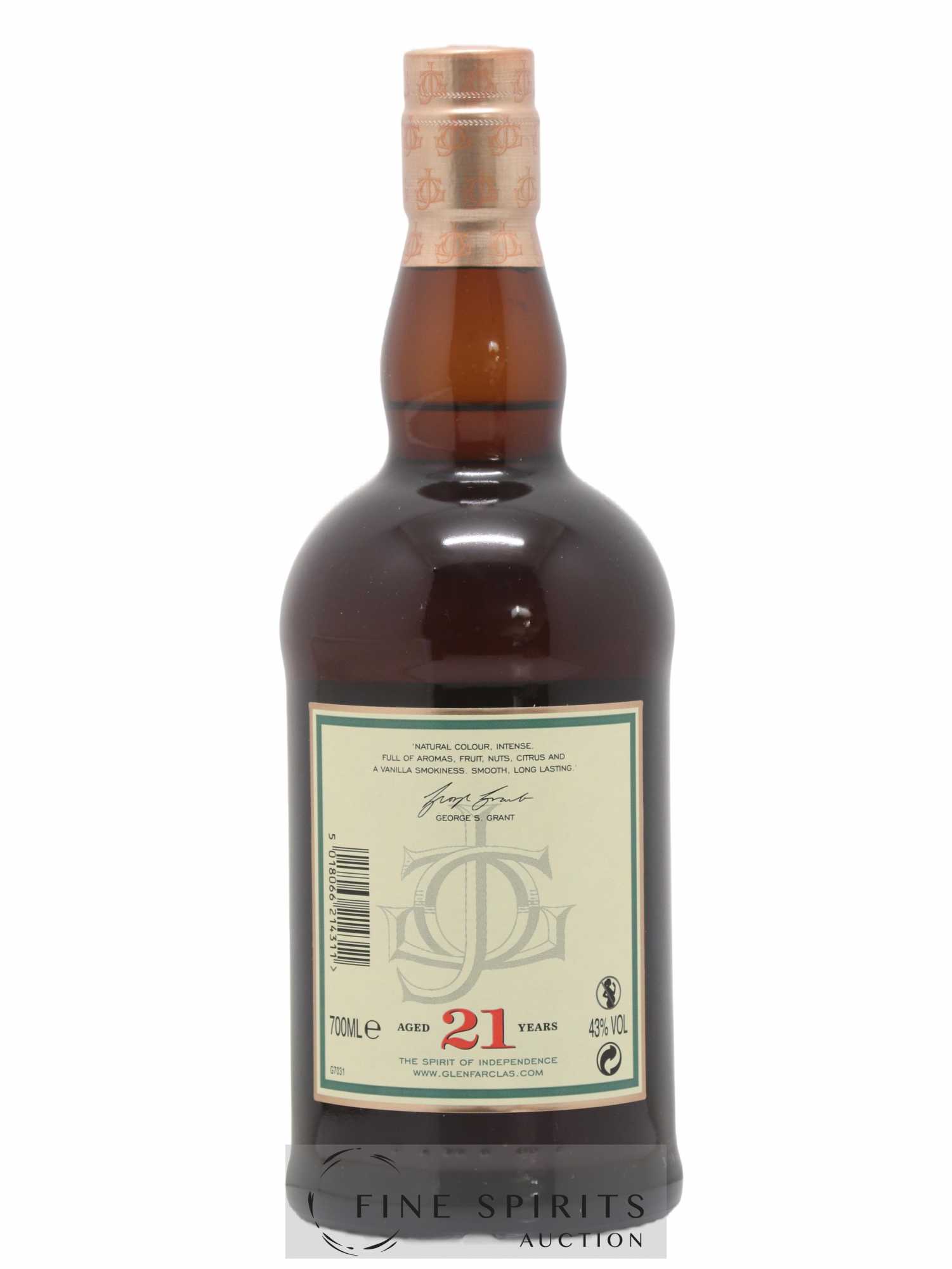 Glenfarclas 21 years Of. - Posten von 1 Flasche - 2