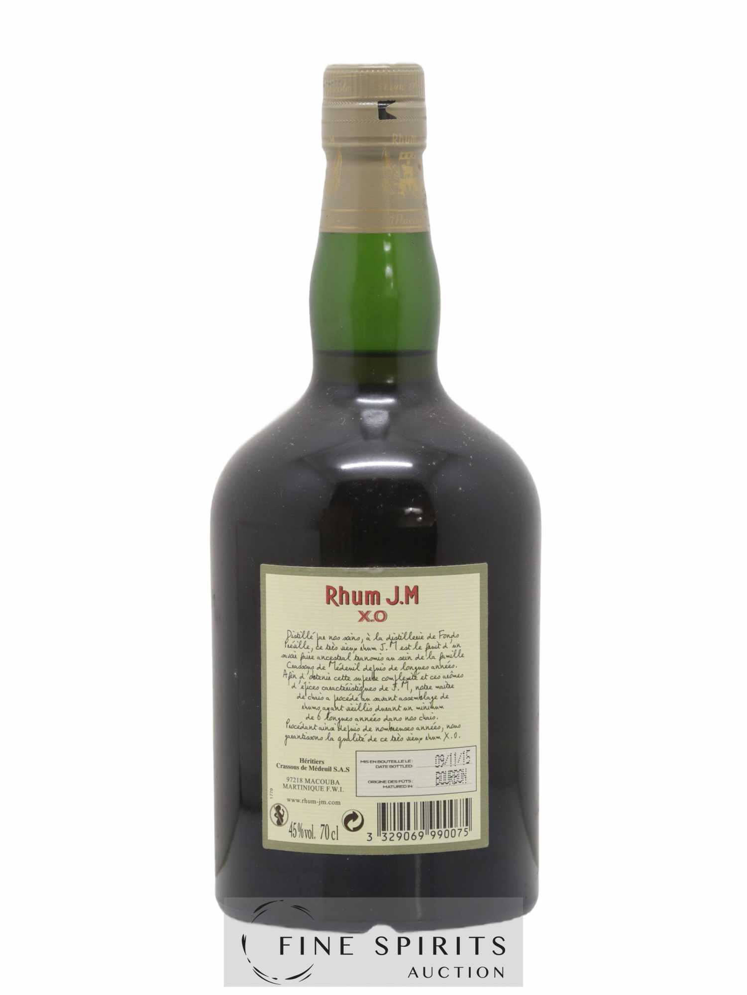 J.M Of. X.O - Posten von 1 Flasche - 2