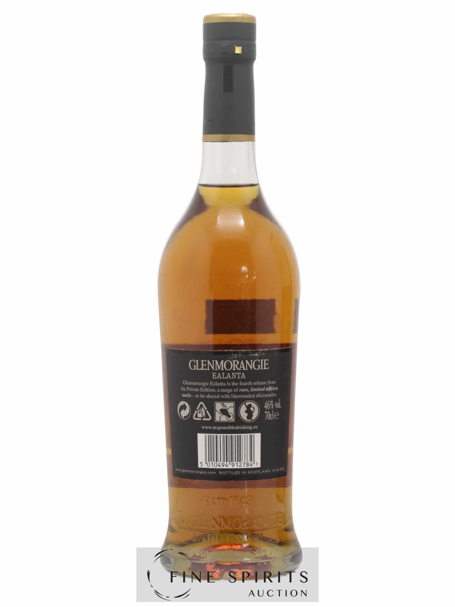 Glenmorangie 1993 Of. Ealanta American White Oak - bottled 2012 Private Edition - Lot de 1 bouteille - 2