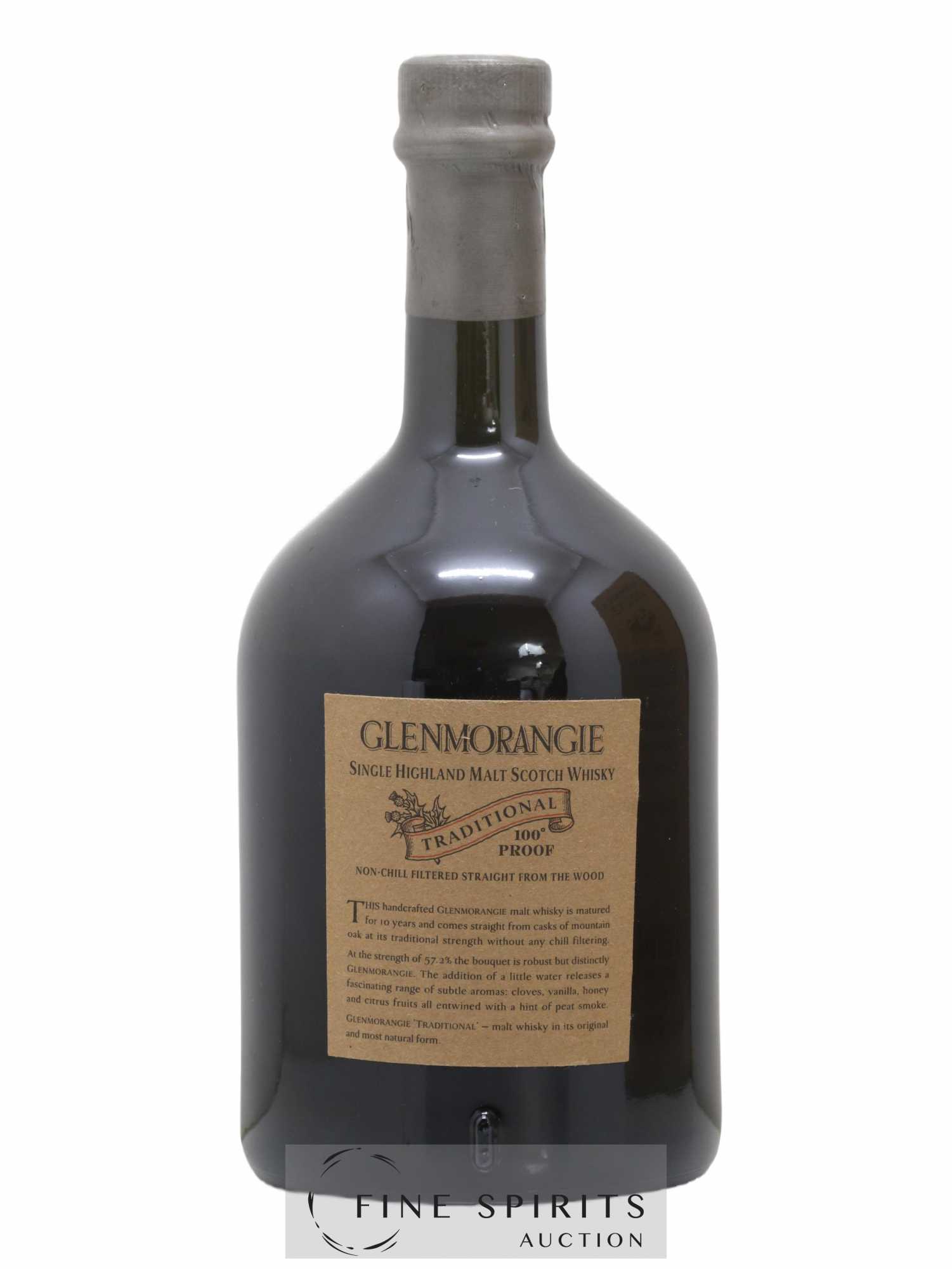 Glenmorangie 10 years Of. Non-Chill Filtered Straight from the Wood Traditional100 Proof - Lot de 1 bouteille - 2