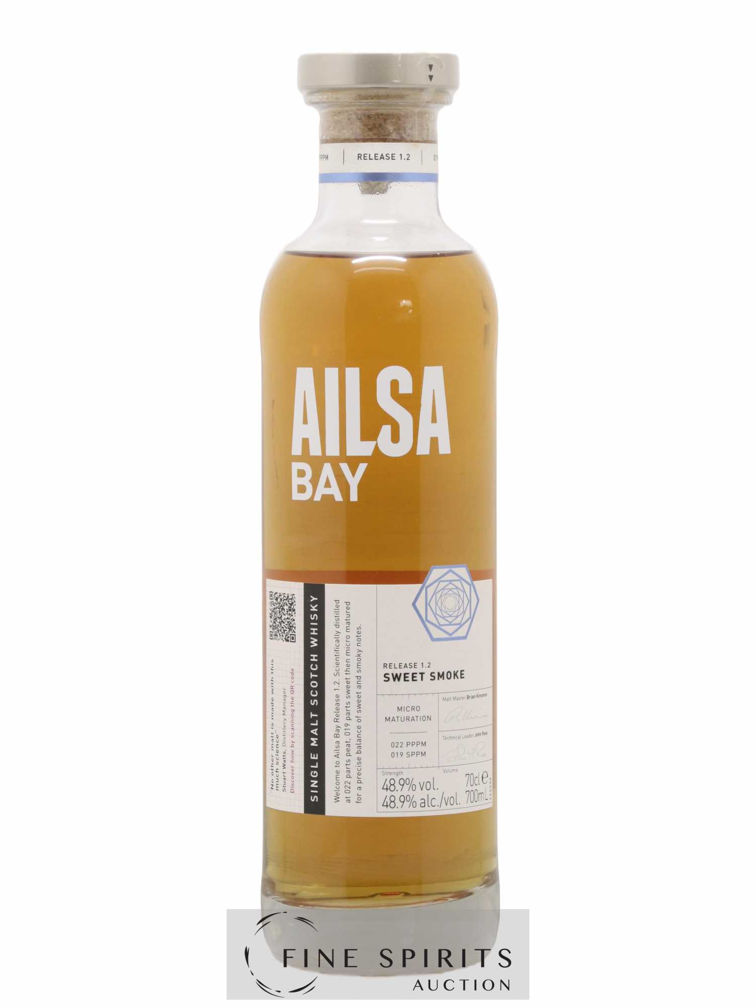 Ailsa Bay Of. Sweet Smoke Release 1.2 - Lot de 1 bouteille - 0