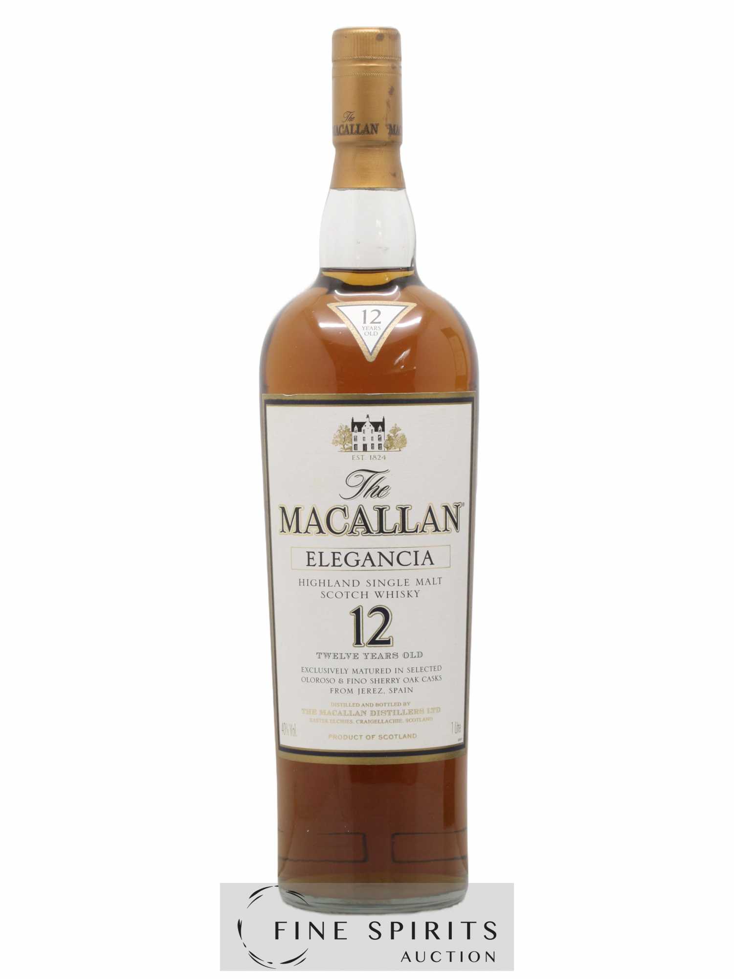Macallan (The) 12 years Of. Elegancia - Lot de 1 bouteille - 1