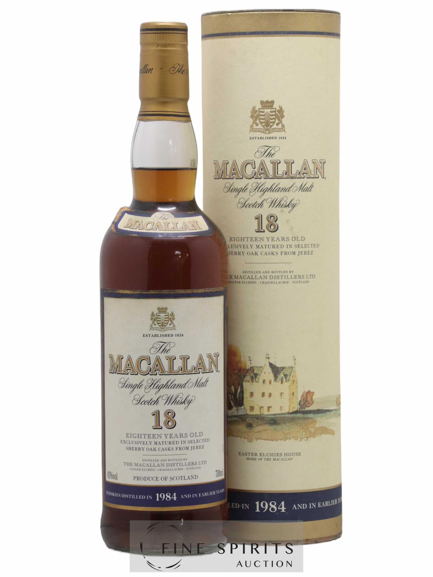 Macallan (The) 18 years 1984 Of. Sherry Oak Casks - Lot de 1 bouteille - 0