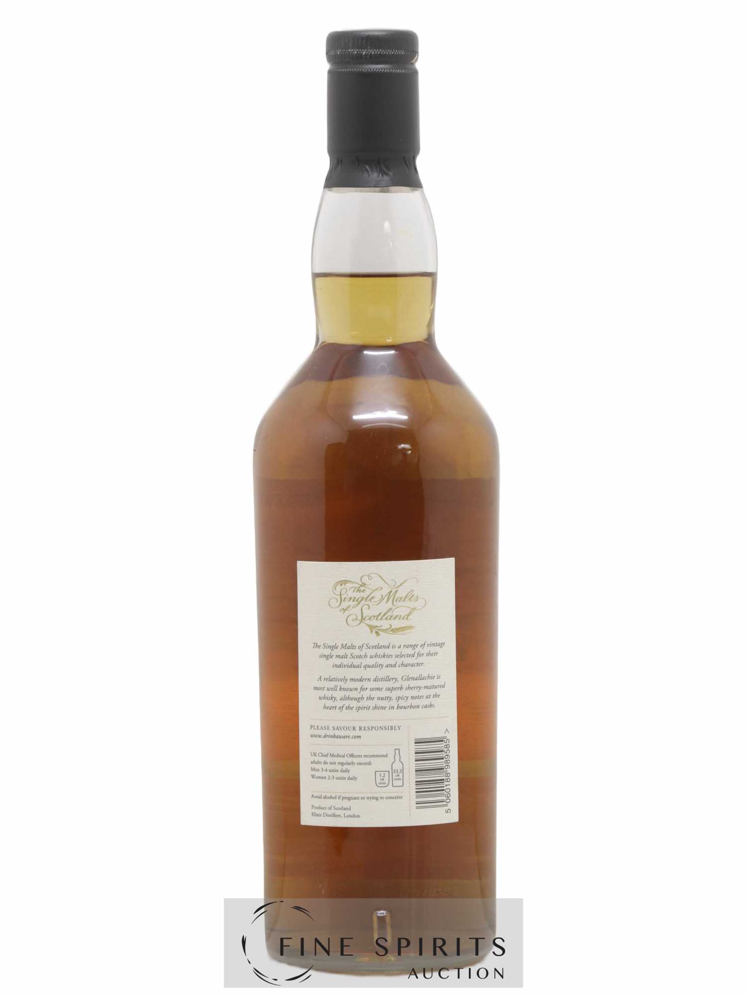 Glenallachie 25 years 1992 Elixir Distillers Bourbon Barrel n°7665589 - One of 188 - bottled 2017 LMDW The Single Malts of Scotland - Lot de 1 bouteille - 2