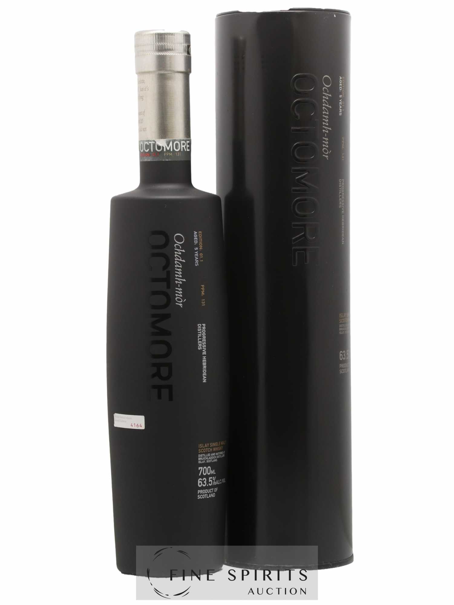 Octomore 5 years Of. Edition 01.1 - Lot de 1 bouteille - 0
