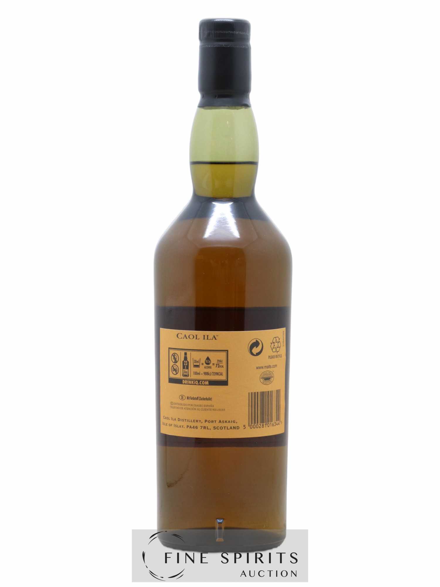 Caol Ila 18 years Of. - Lot de 1 bouteille - 2