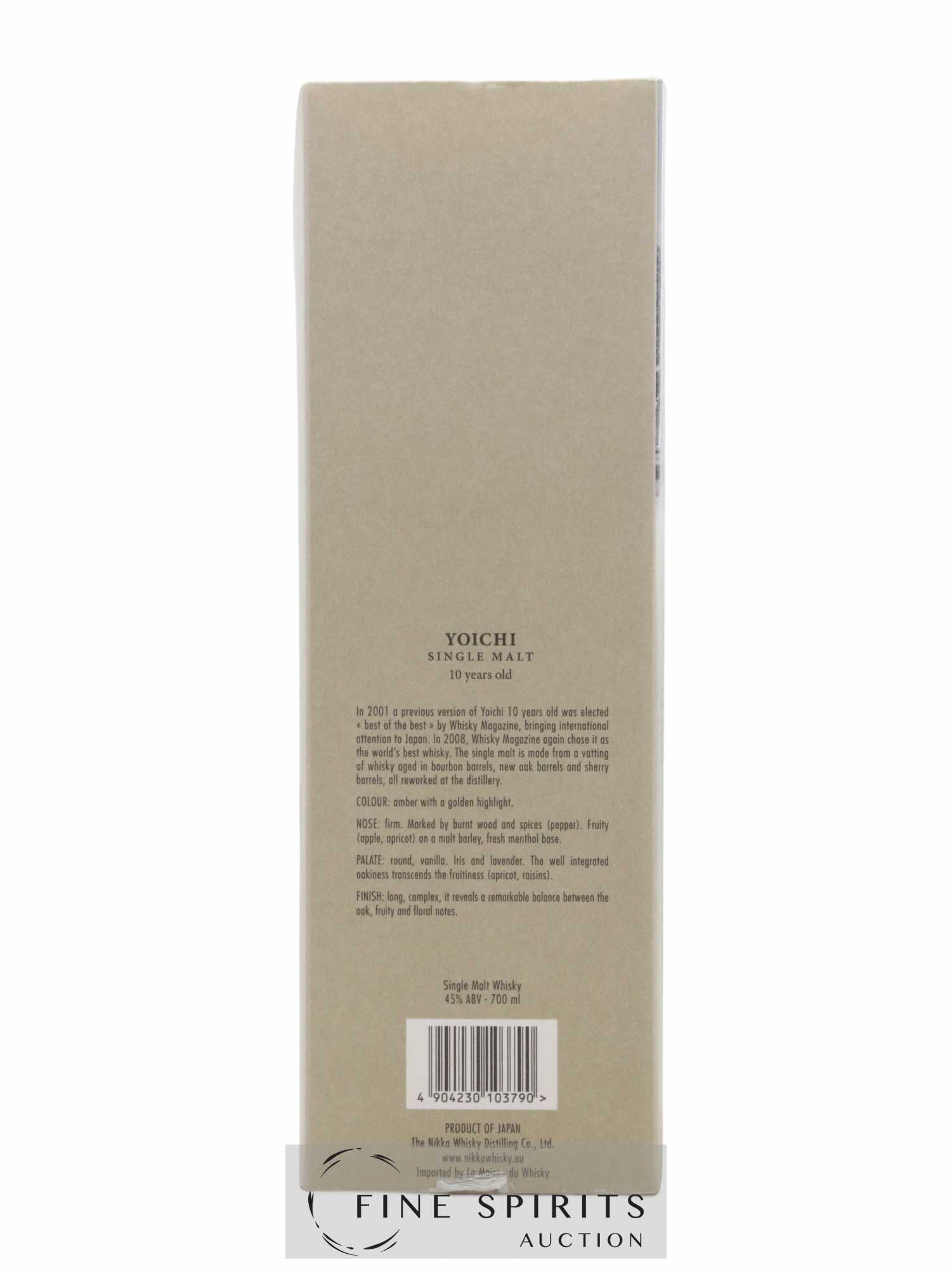 Yoichi 10 years Of. Nikka Whisky - Lot de 1 bouteille - 4