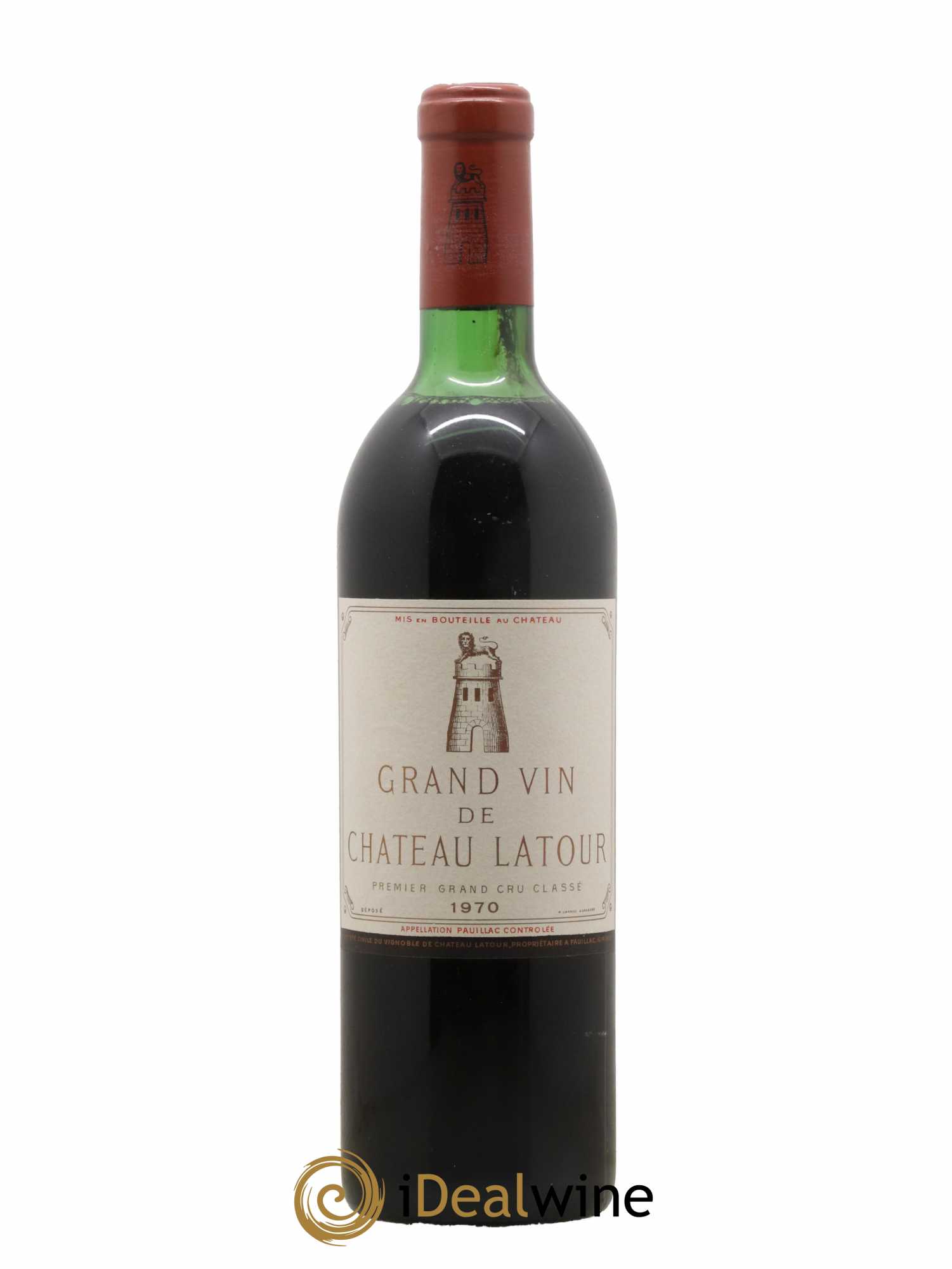 Château Latour 1er Grand Cru Classé 1970 - Lot de 1 bouteille - 0