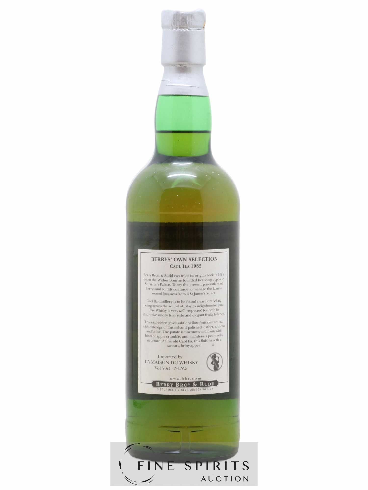 Caol Ila 1982 Berry Bros & Rudd Cask n°755 - bottled 2008 LMDW - Posten von 1 Flasche - 1
