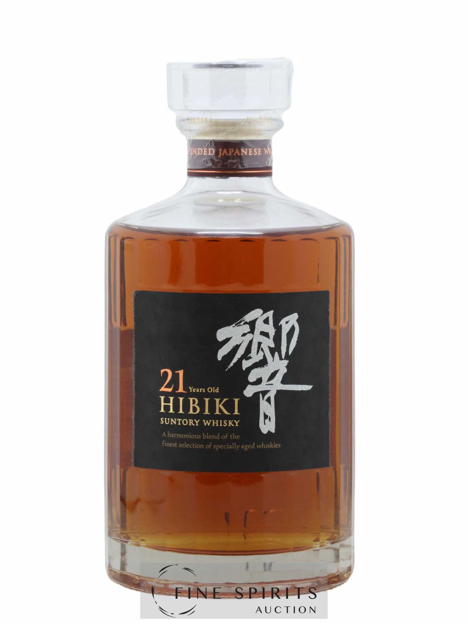 Hibiki 21 years Of. Suntory - Lot de 1 bouteille - 1