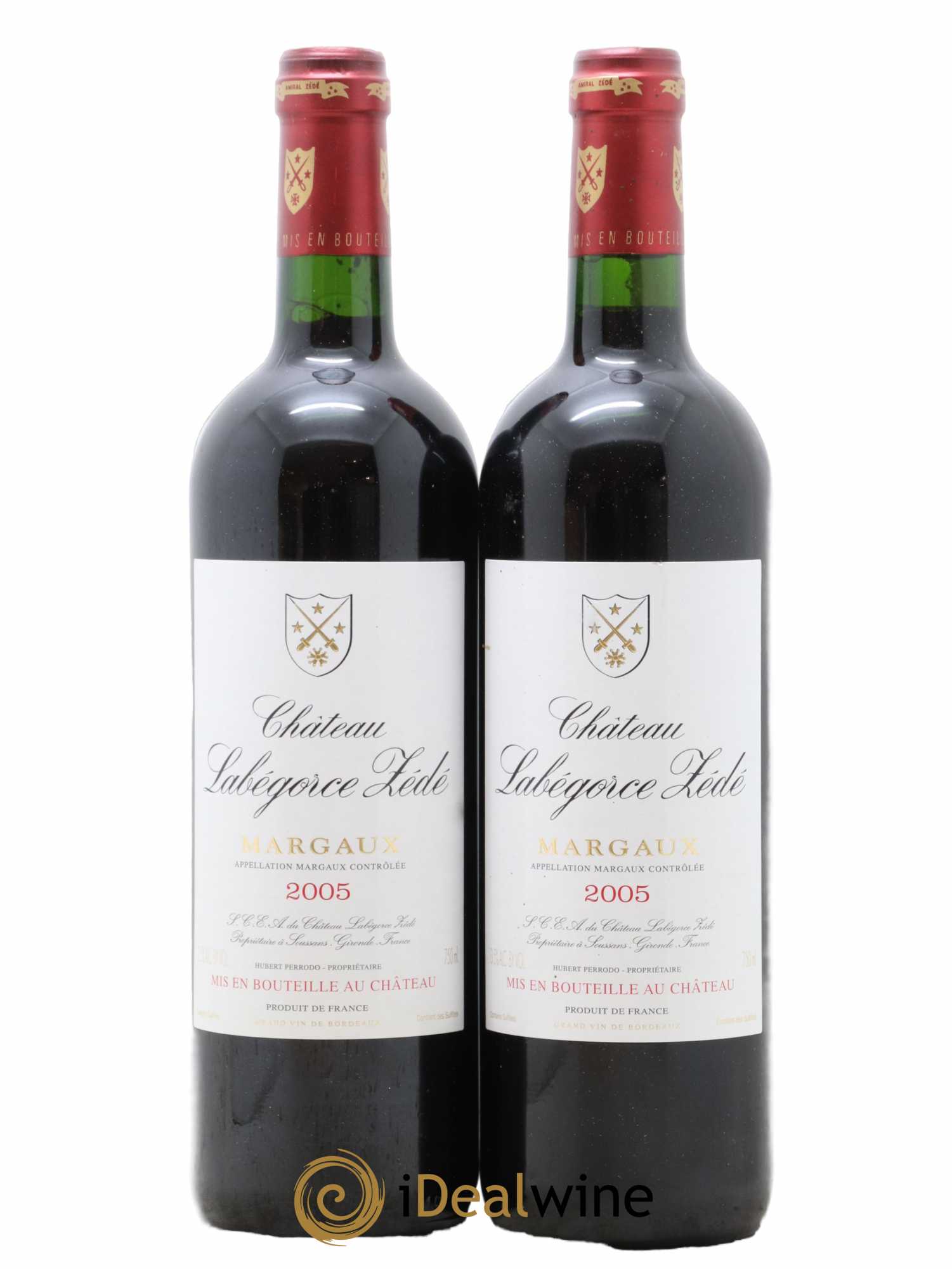 Château Labegorce Zédé Cru Bourgeois 2005 - Lot de 2 bouteilles - 0