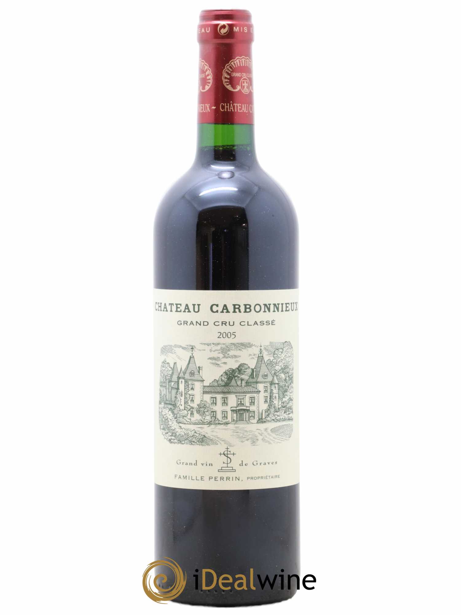 Château Carbonnieux Cru Classé de Graves 2005 - Lot de 1 bouteille - 0