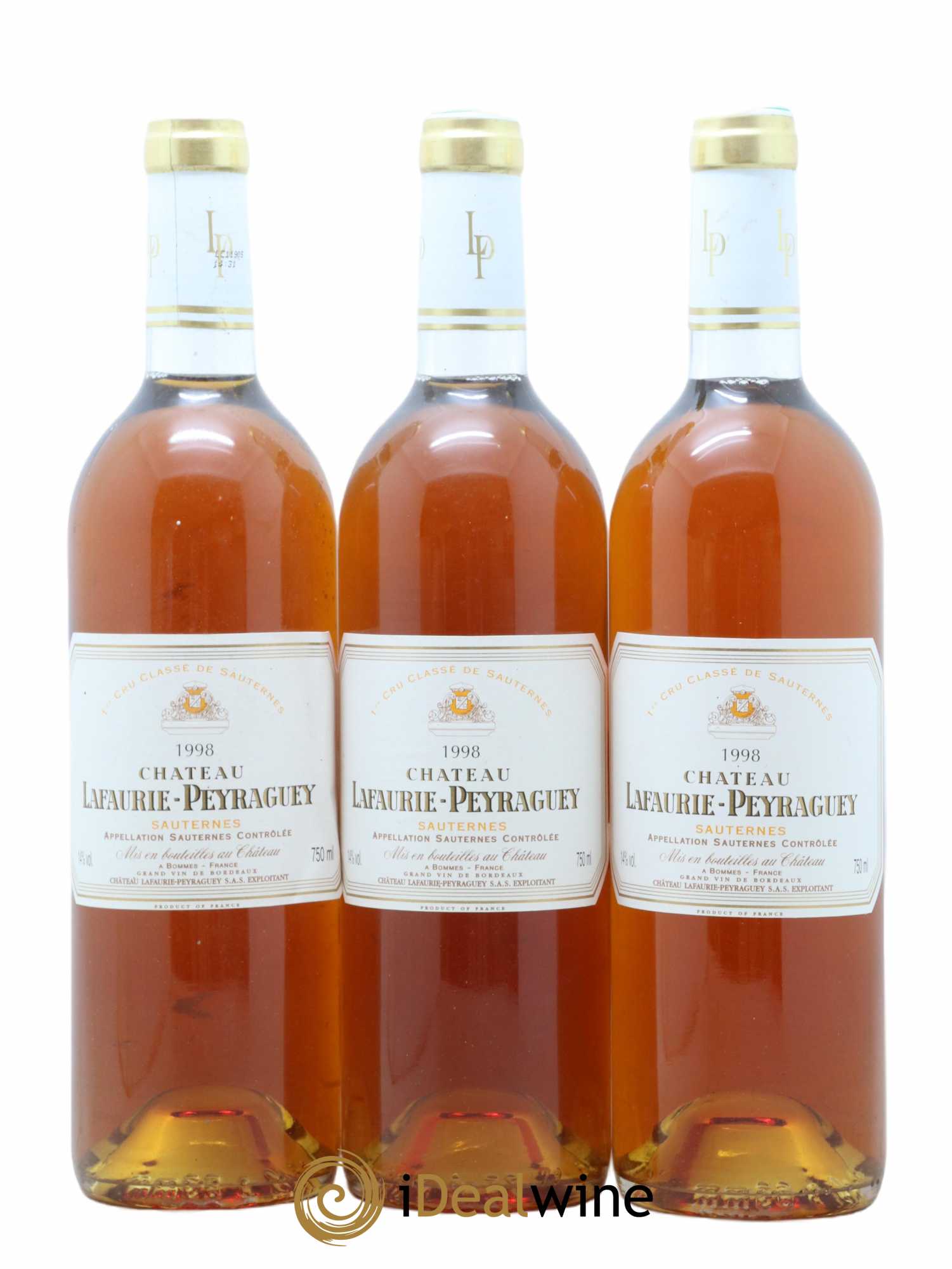 Château Lafaurie-Peyraguey 1er Grand Cru Classé 1998 - Lotto di 6 bottiglie - 2