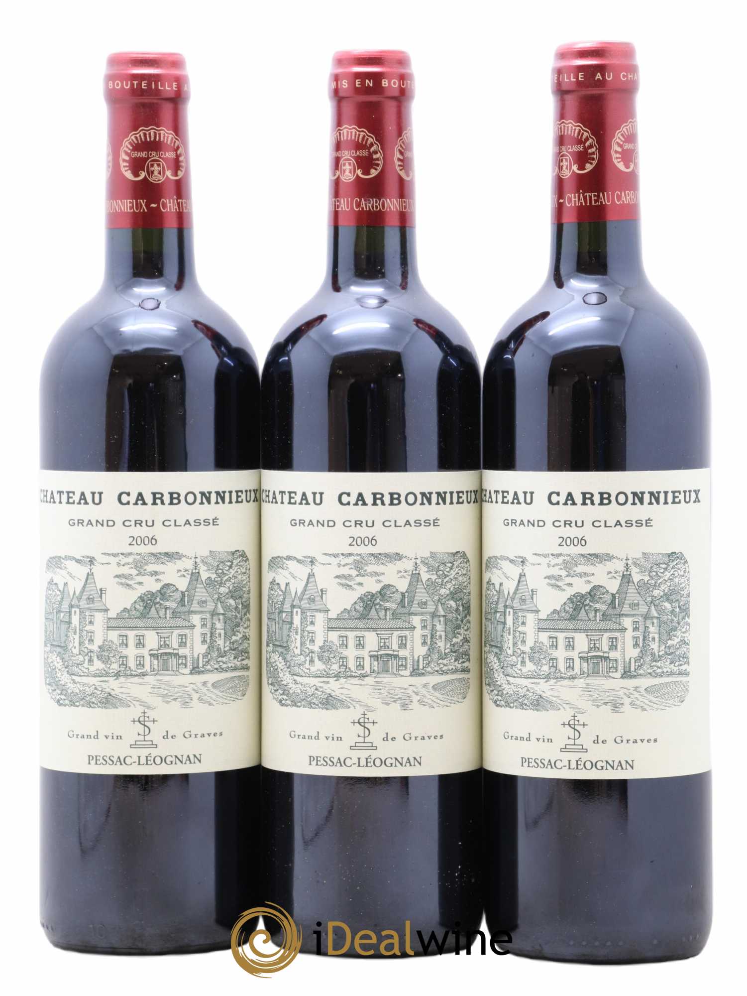 Château Carbonnieux Cru Classé de Graves 2006 - Lot de 12 bouteilles - 3