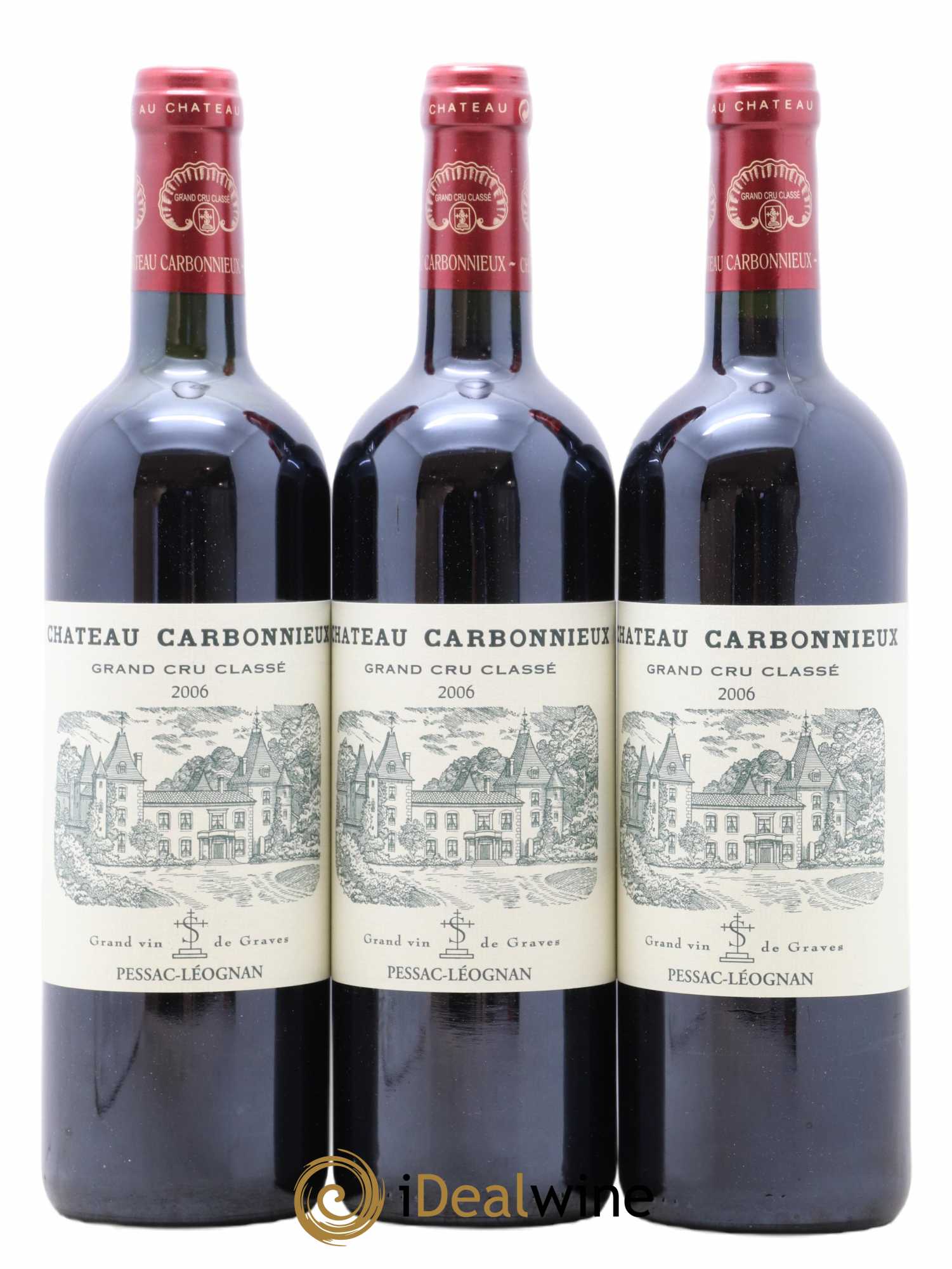 Château Carbonnieux Cru Classé de Graves 2006 - Lot de 12 bouteilles - 4