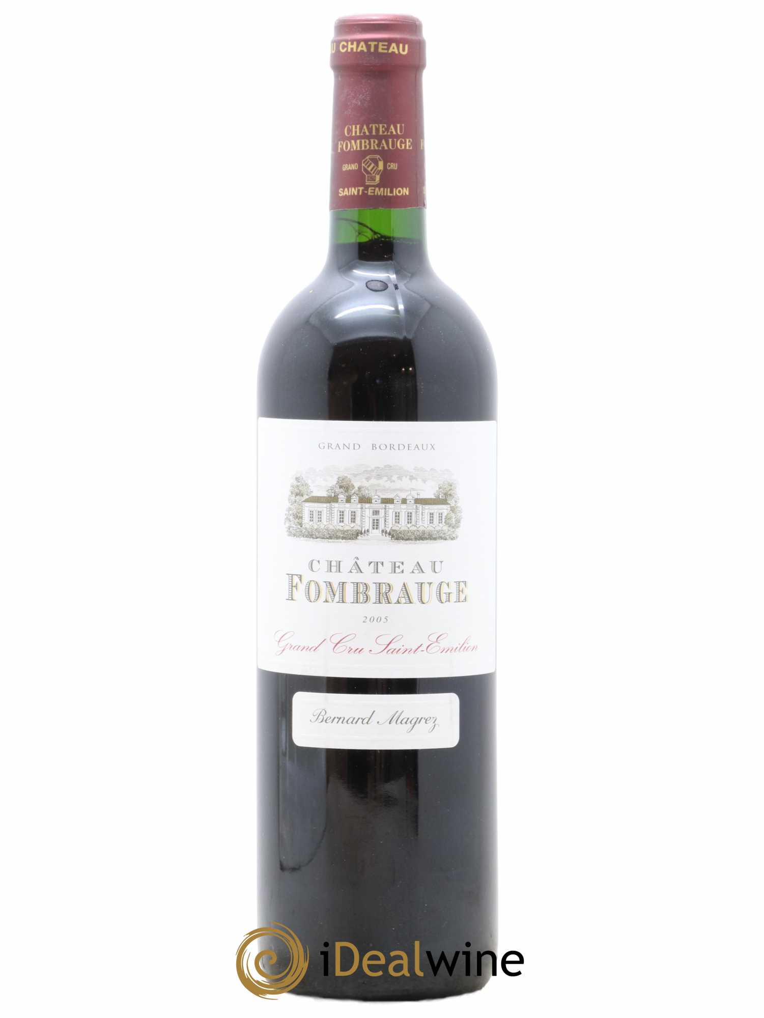 Château Fombrauge Grand Cru Classé 2005 - Lot de 1 bouteille - 0