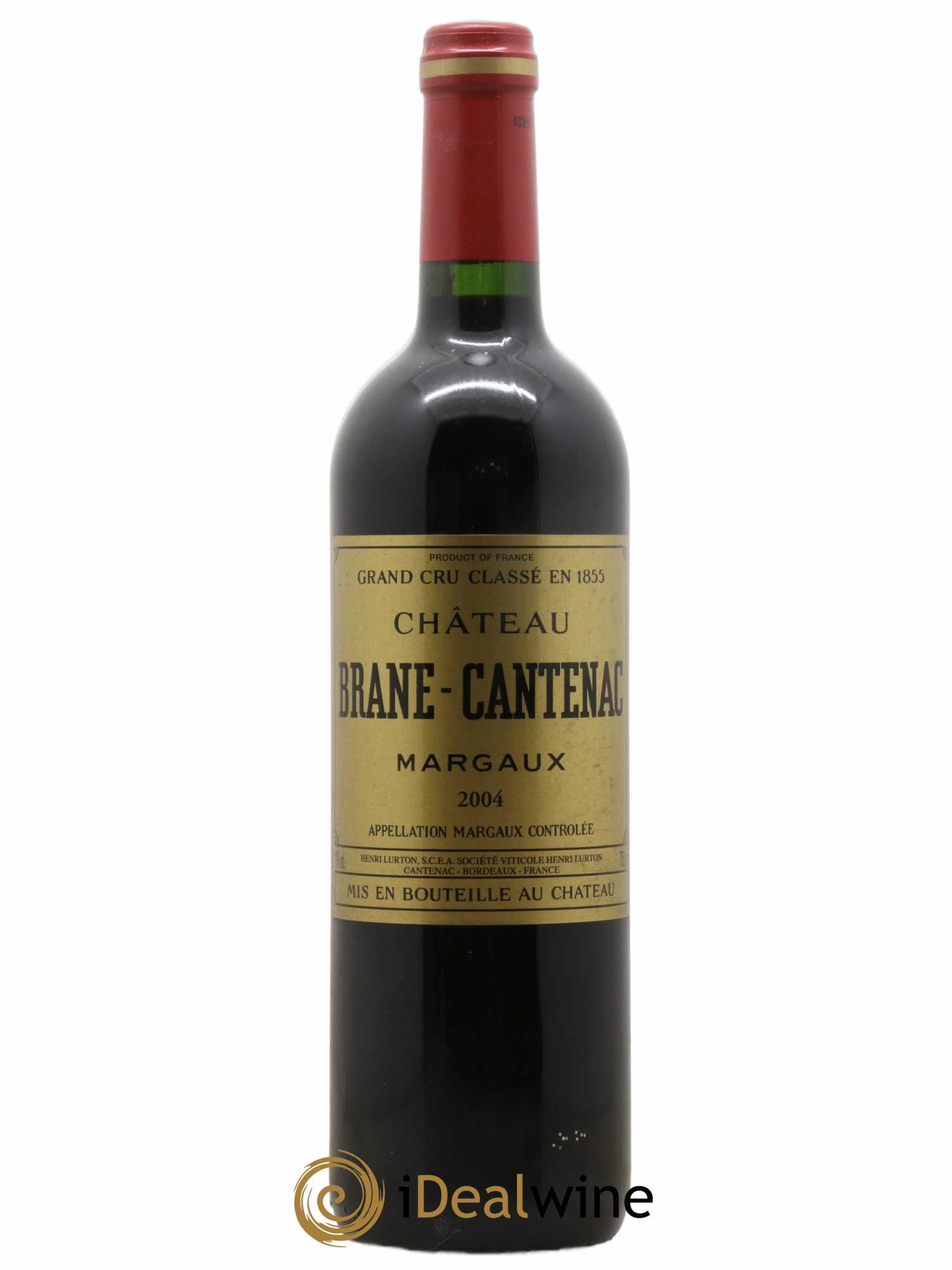 Château Brane Cantenac 2ème Grand Cru Classé 2004 - Lot de 1 bouteille - 0