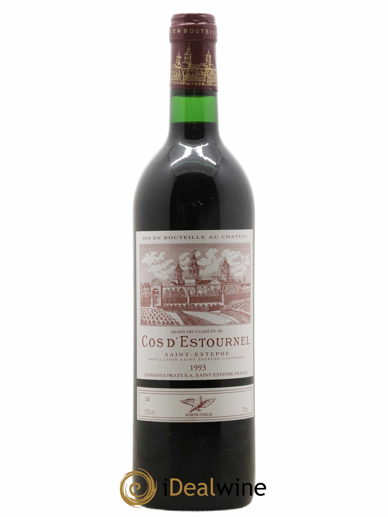 Cos d'Estournel 2ème Grand Cru Classé 1993 - Lot de 1 bouteille - 0