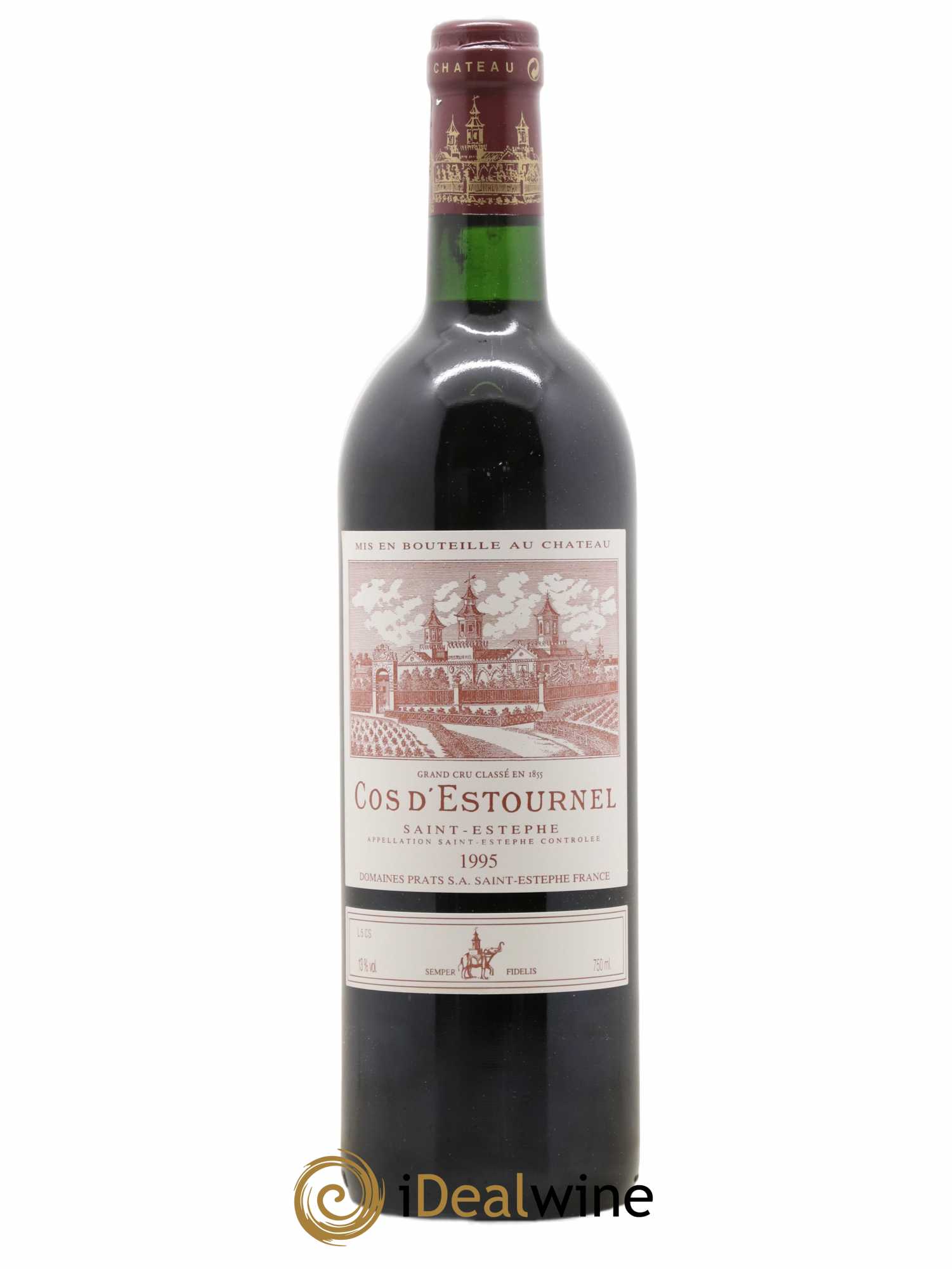 Cos d'Estournel 2ème Grand Cru Classé 1995 - Lot de 1 bouteille - 0