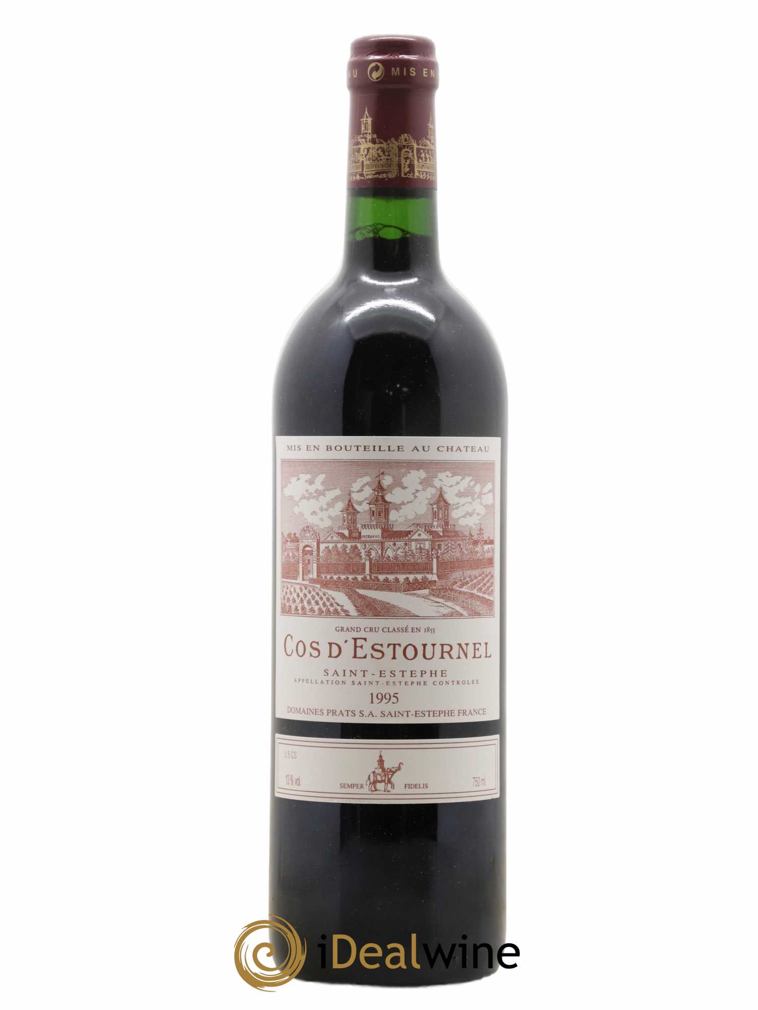 Cos d'Estournel 2ème Grand Cru Classé 1995 - Lot de 1 bouteille - 0